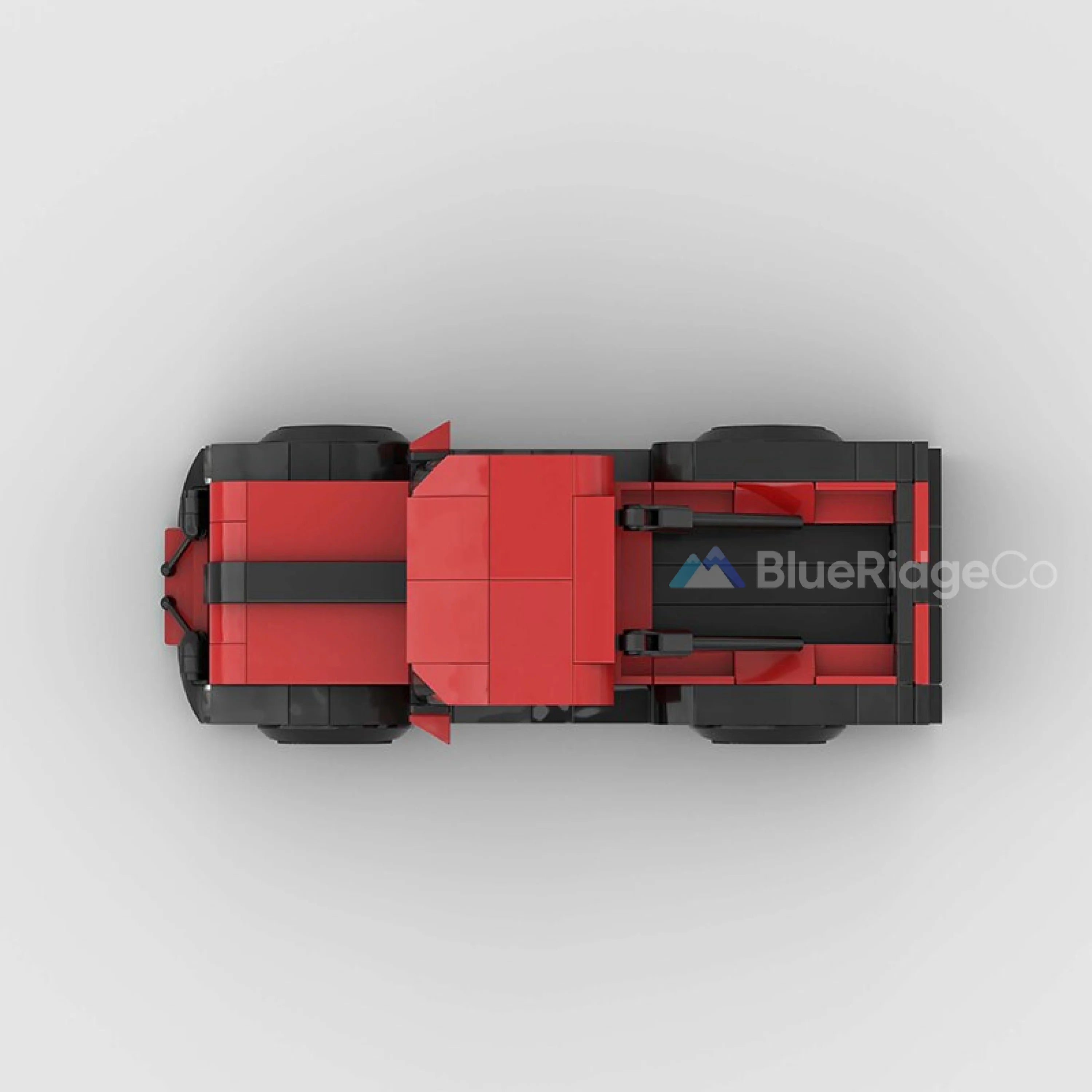 Ford F-100 Track Edition - LEGO Compatible Building Blocks | BlueRidge Co.