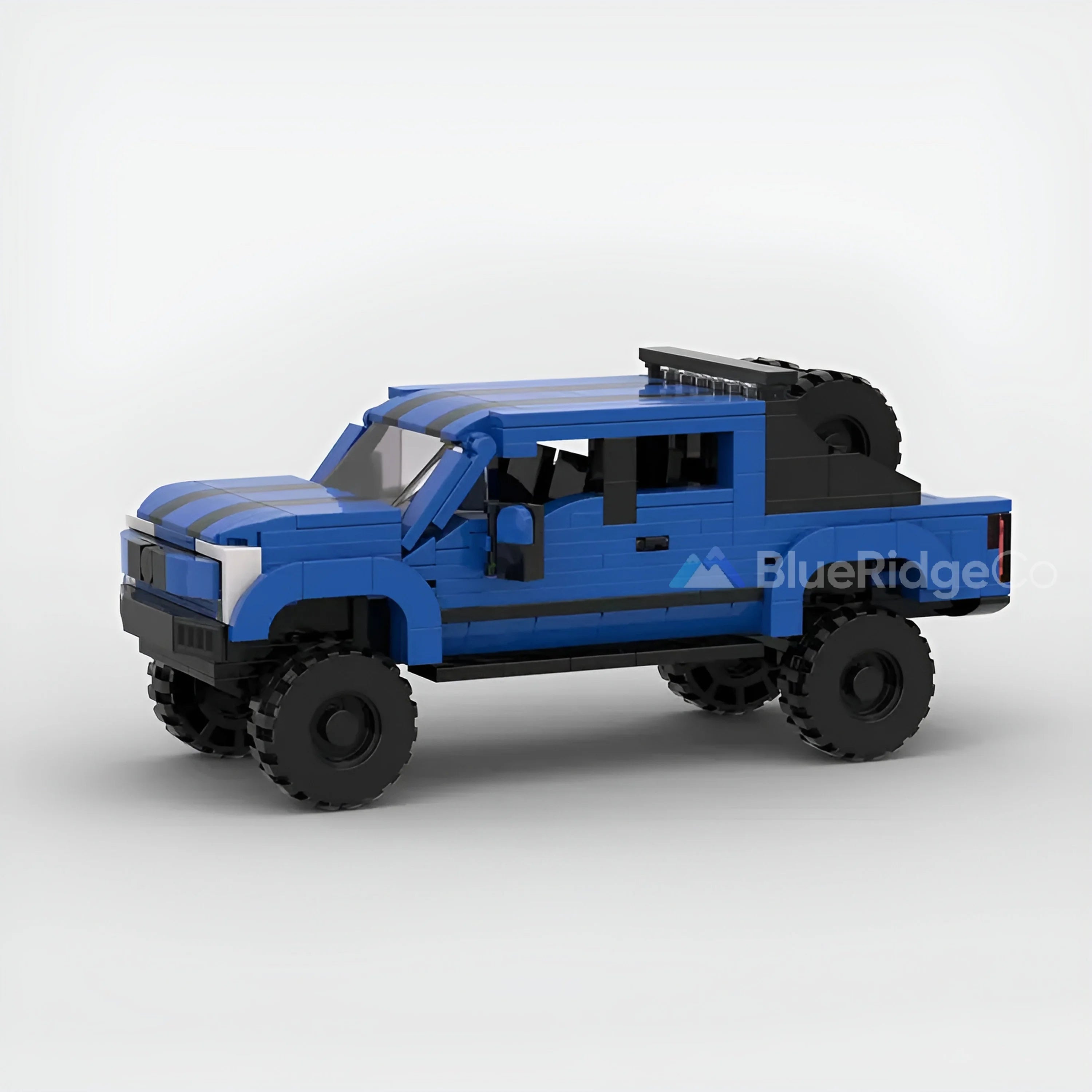 Ford F-250 Shelby Super Baja - LEGO Compatible Building Blocks | BlueRidge Co.