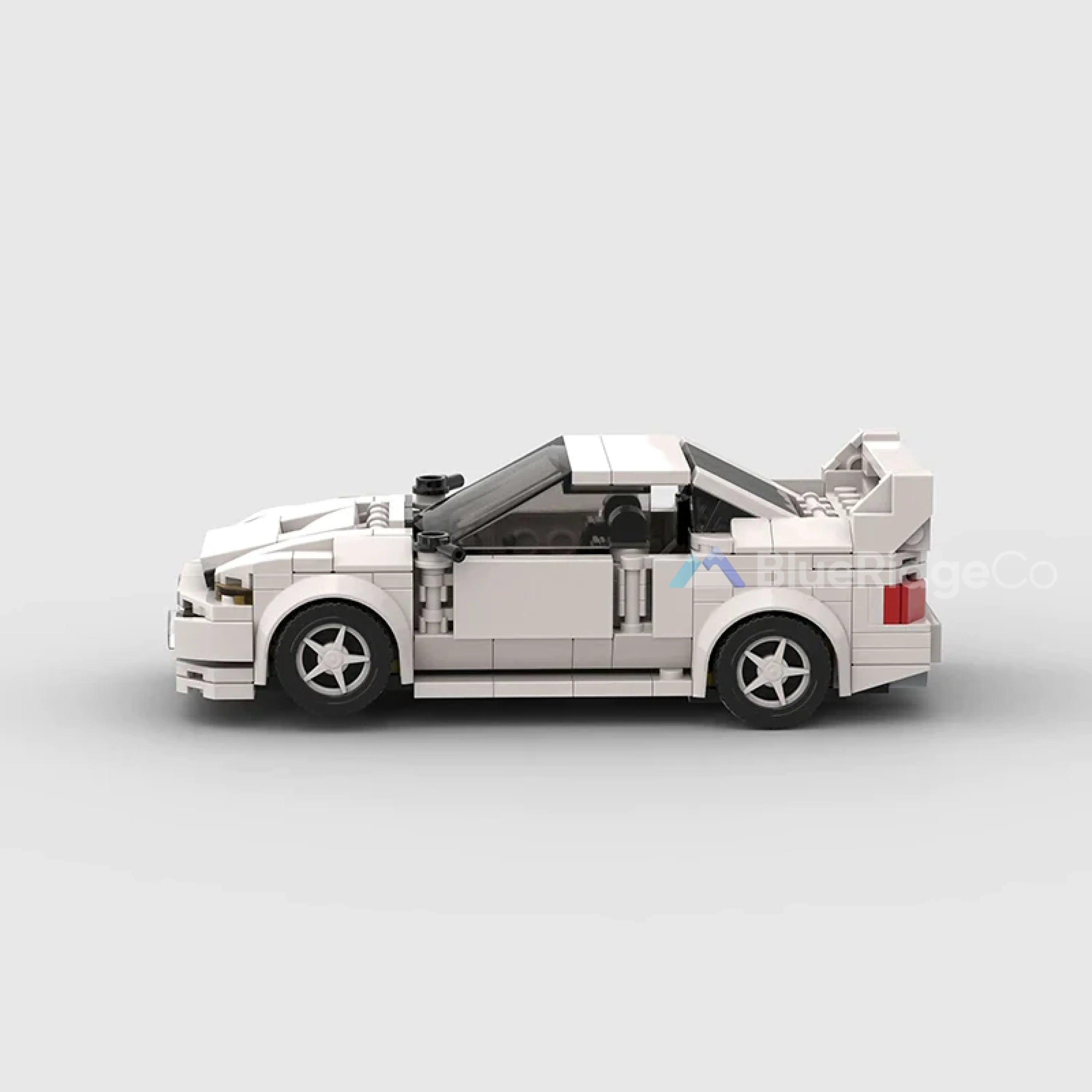 Mitsubishi Lancer Evolution Gen V Rally - LEGO Compatible Building Blocks | BlueRidge Co.