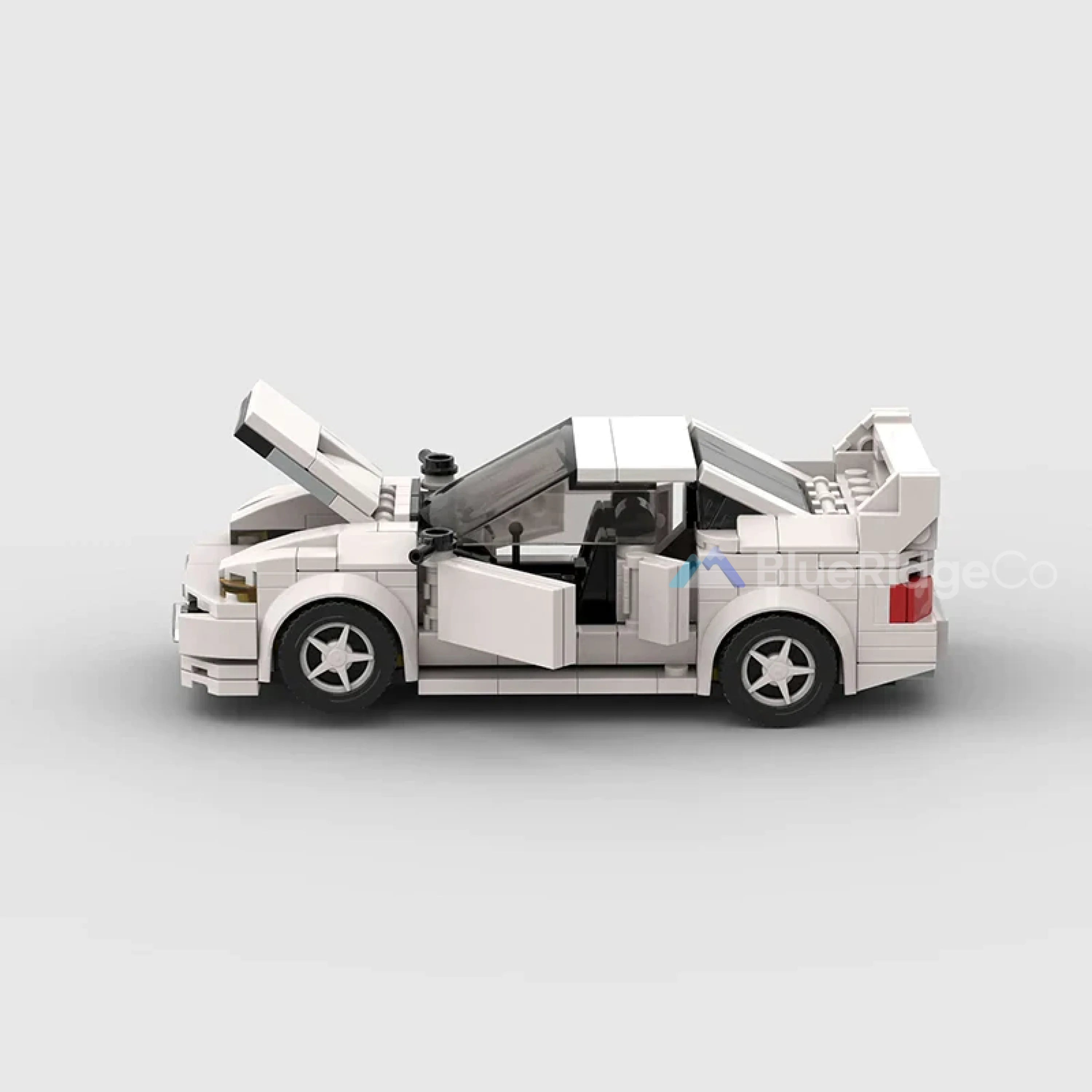 Mitsubishi Lancer Evolution Gen V Rally - LEGO Compatible Building Blocks | BlueRidge Co.