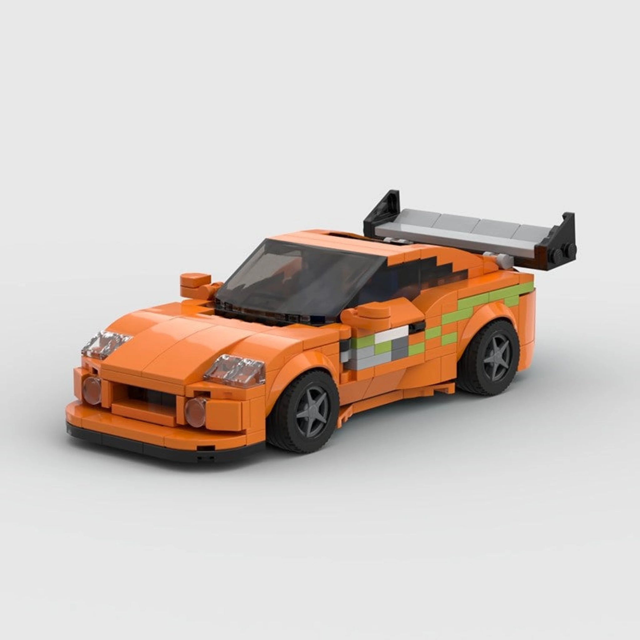 Toyota Supra Mk4 Fast Furious LEGO Compatible Building Blocks BlueRidge Co