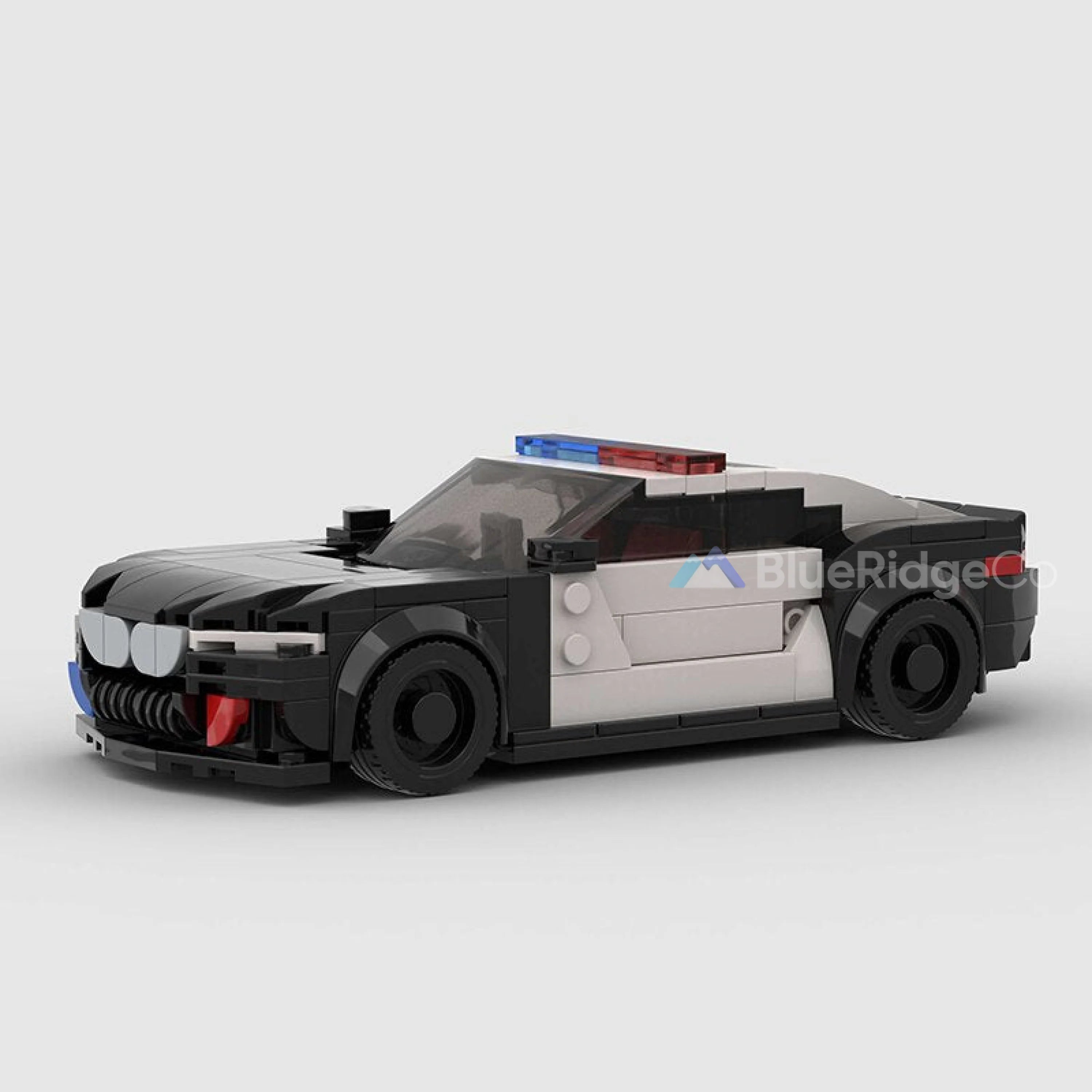 BMW M8 Police Interceptor - LEGO Compatible Building Blocks | BlueRidge Co.