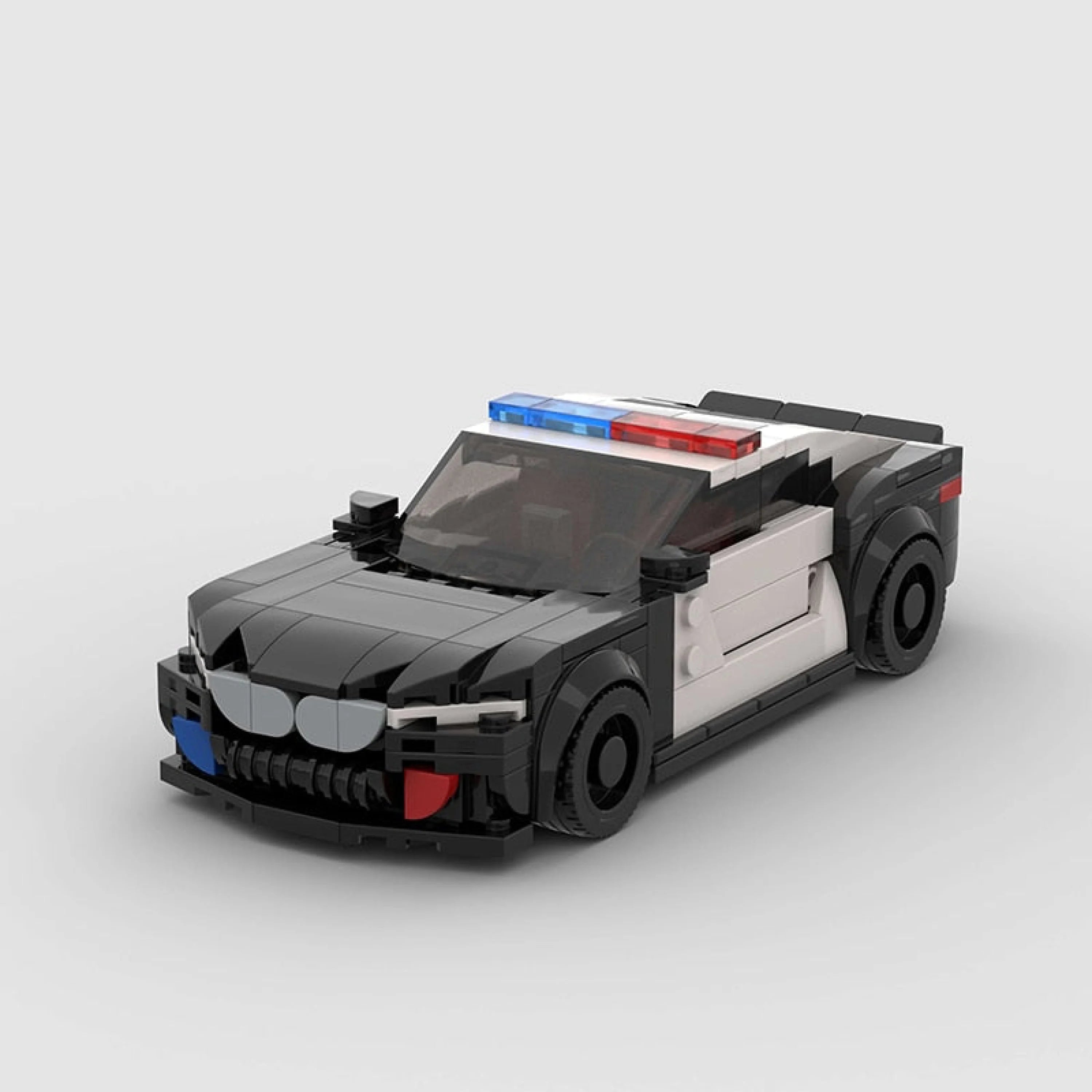 BMW M8 Police Interceptor - LEGO Compatible Building Blocks | BlueRidge Co.