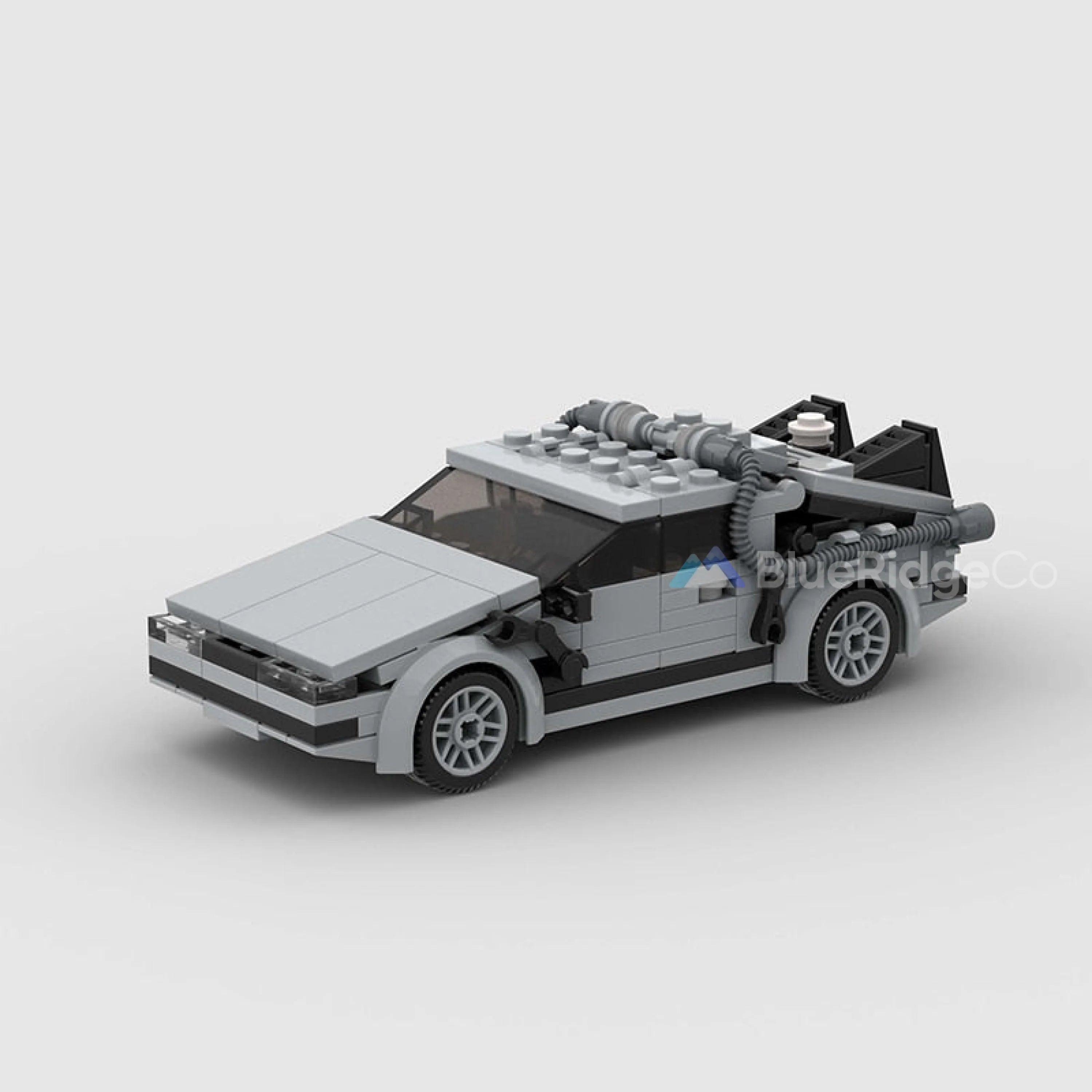 DMC DeLorean (Back to the Future) - LEGO Compatible Building Blocks | BlueRidge Co.