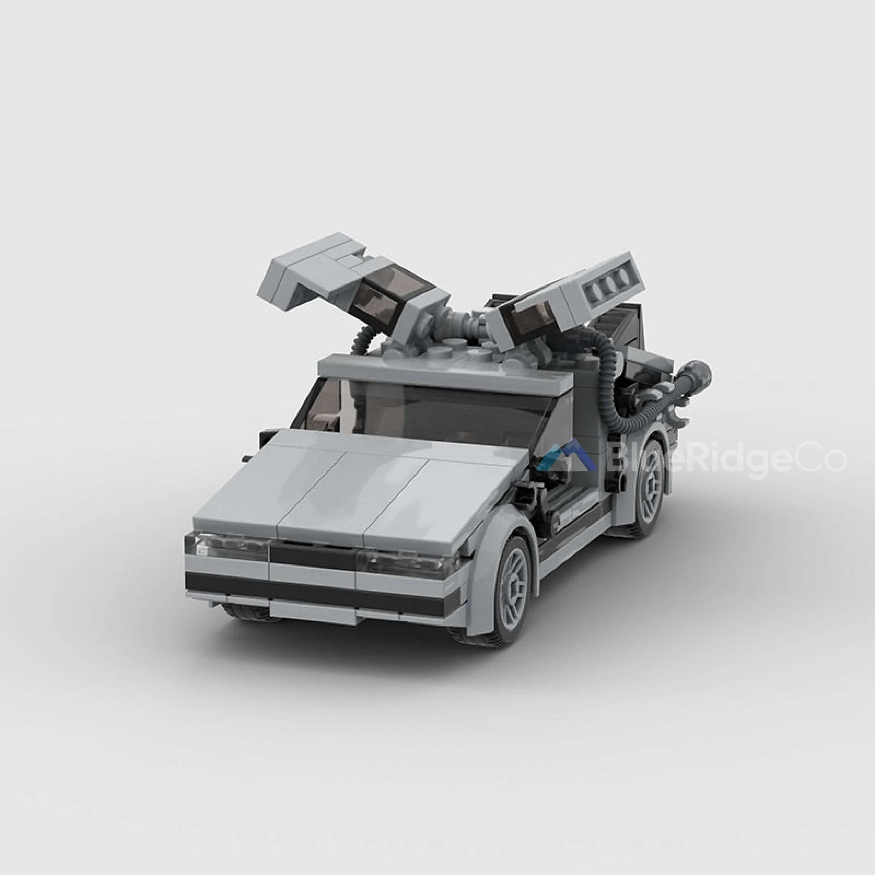 DMC DeLorean (Back to the Future) - LEGO Compatible Building Blocks | BlueRidge Co.