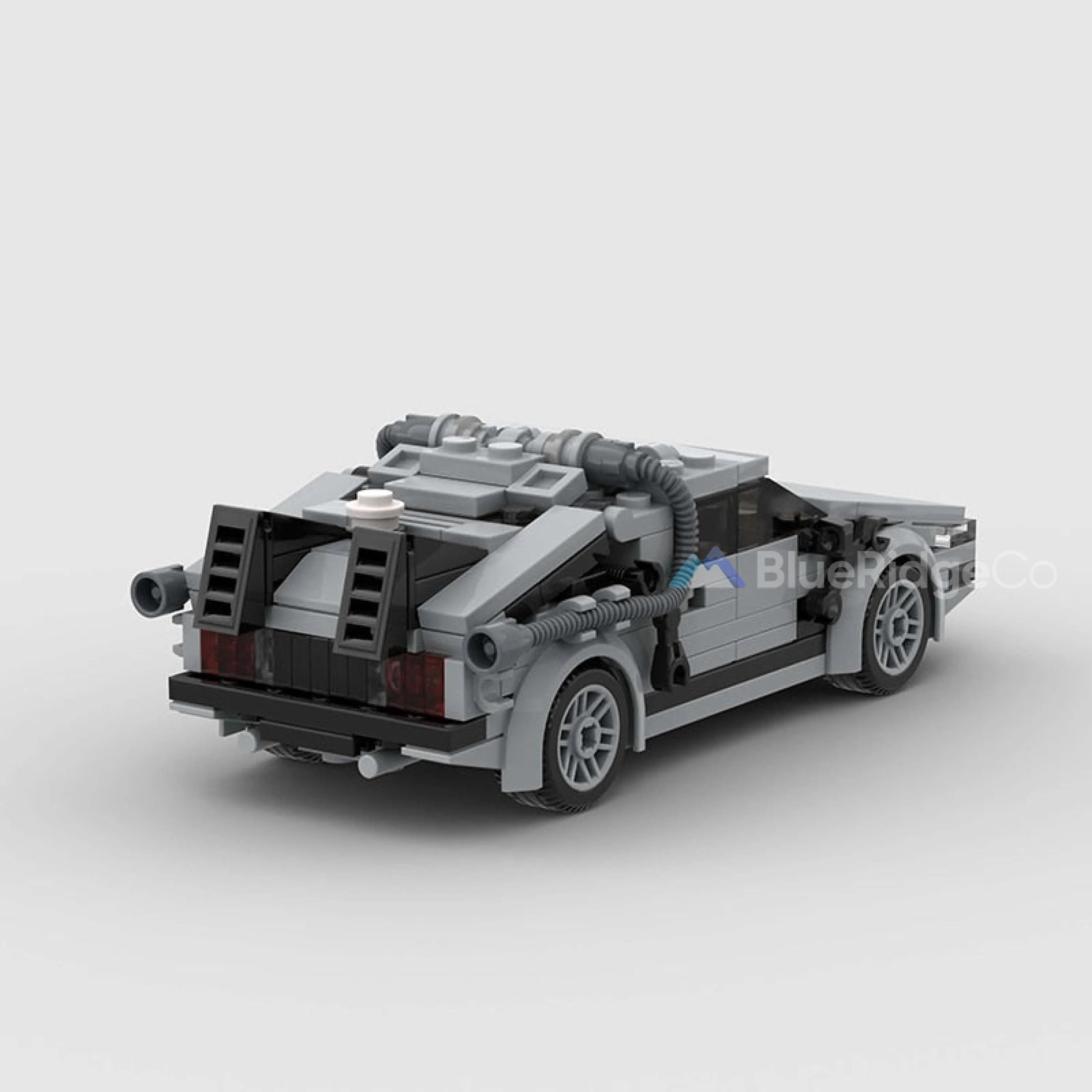 DMC DeLorean (Back to the Future) - LEGO Compatible Building Blocks | BlueRidge Co.