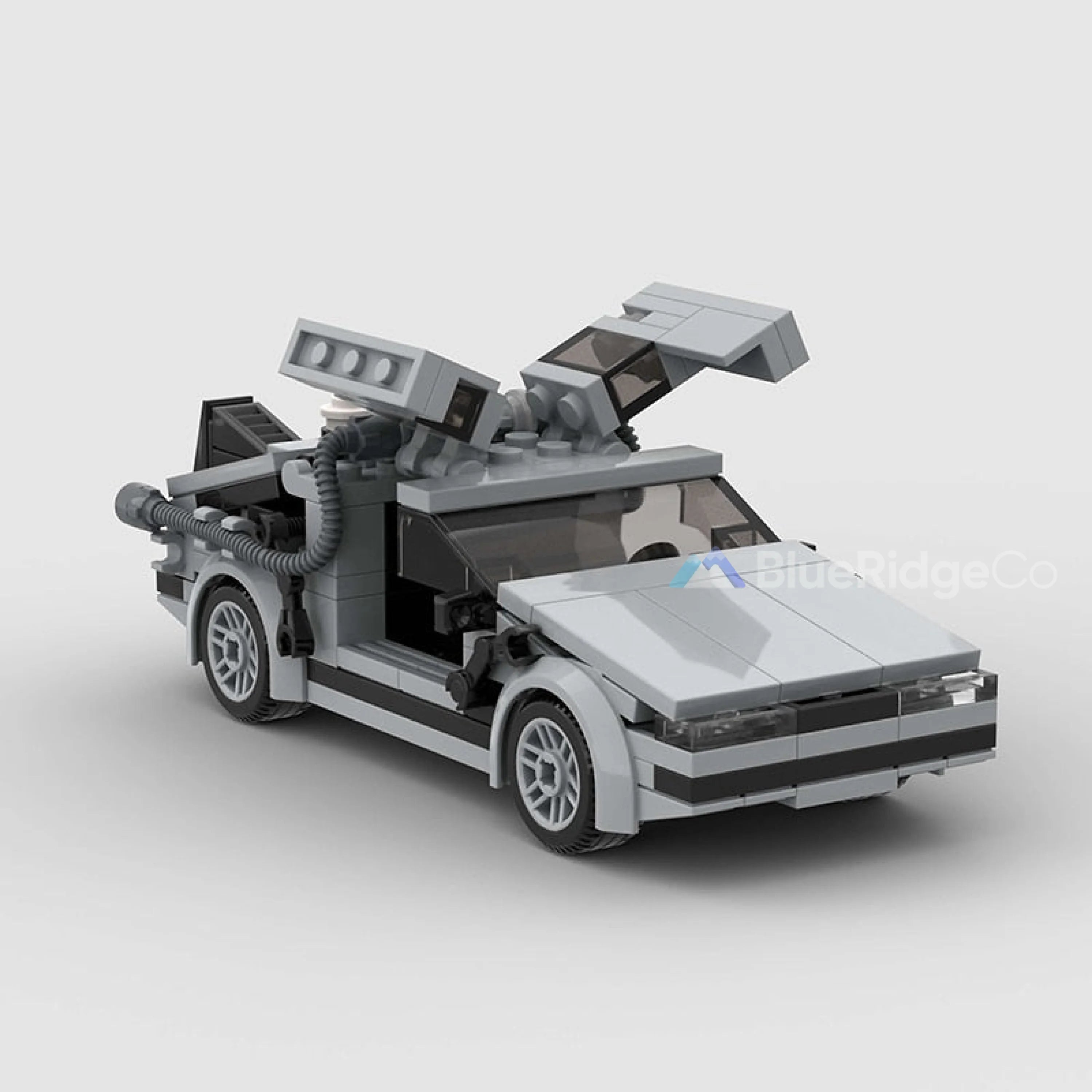 DMC DeLorean (Back to the Future) - LEGO Compatible Building Blocks | BlueRidge Co.