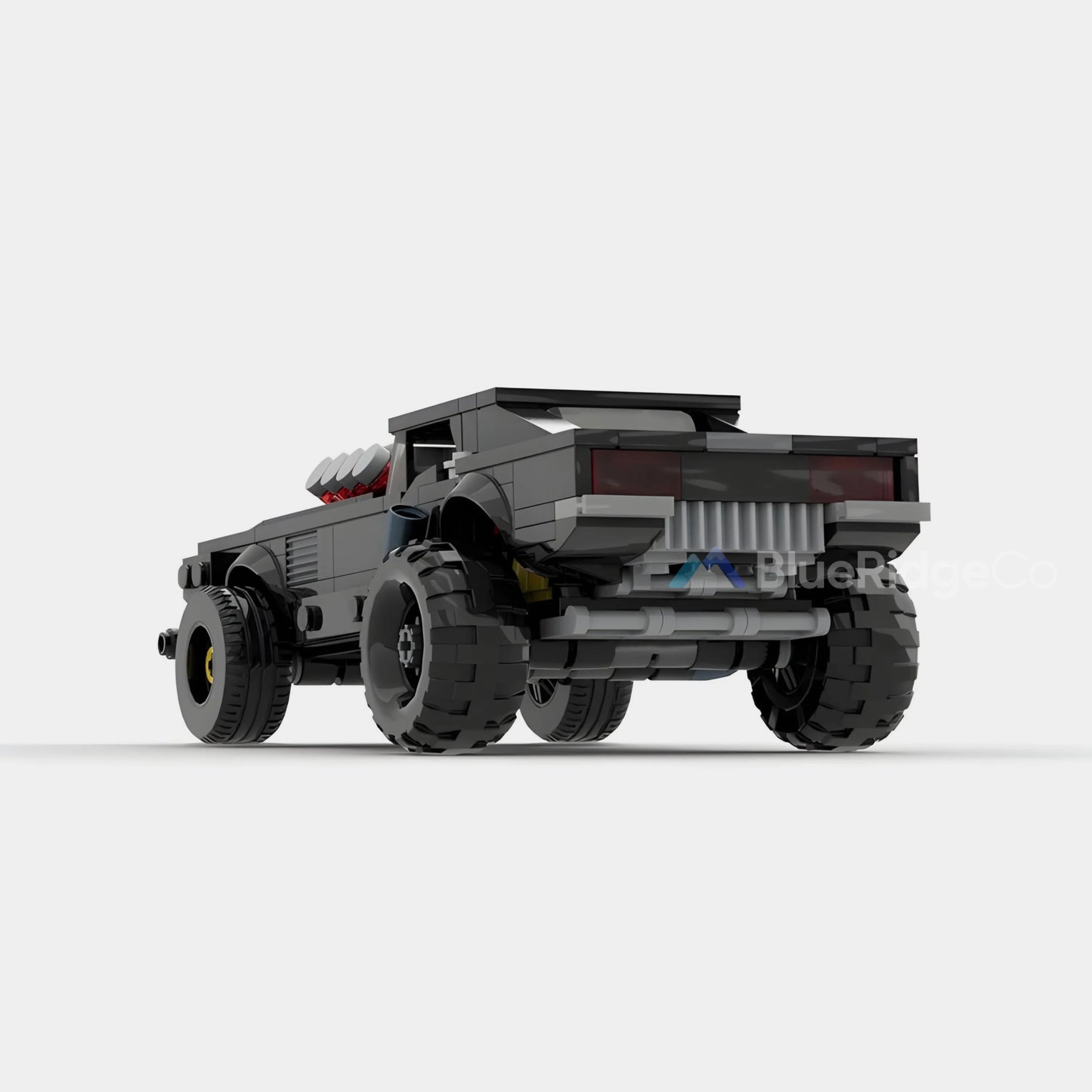 Dodge Challenger Cyberpunk - LEGO Compatible Building Blocks | BlueRidge Co.