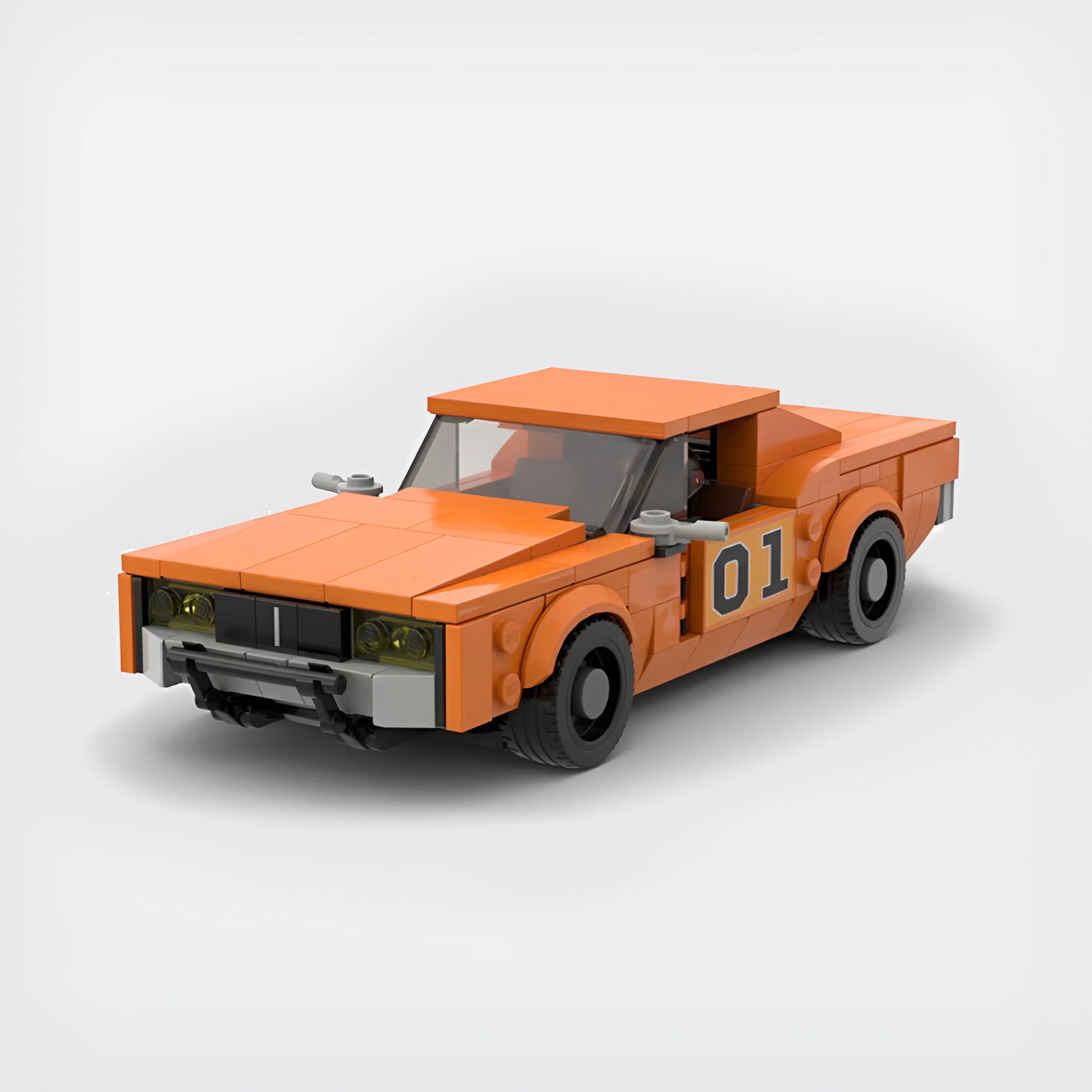 Dodge Charger (Dukes of Hazzard) - LEGO Compatible Building Blocks | BlueRidge Co.