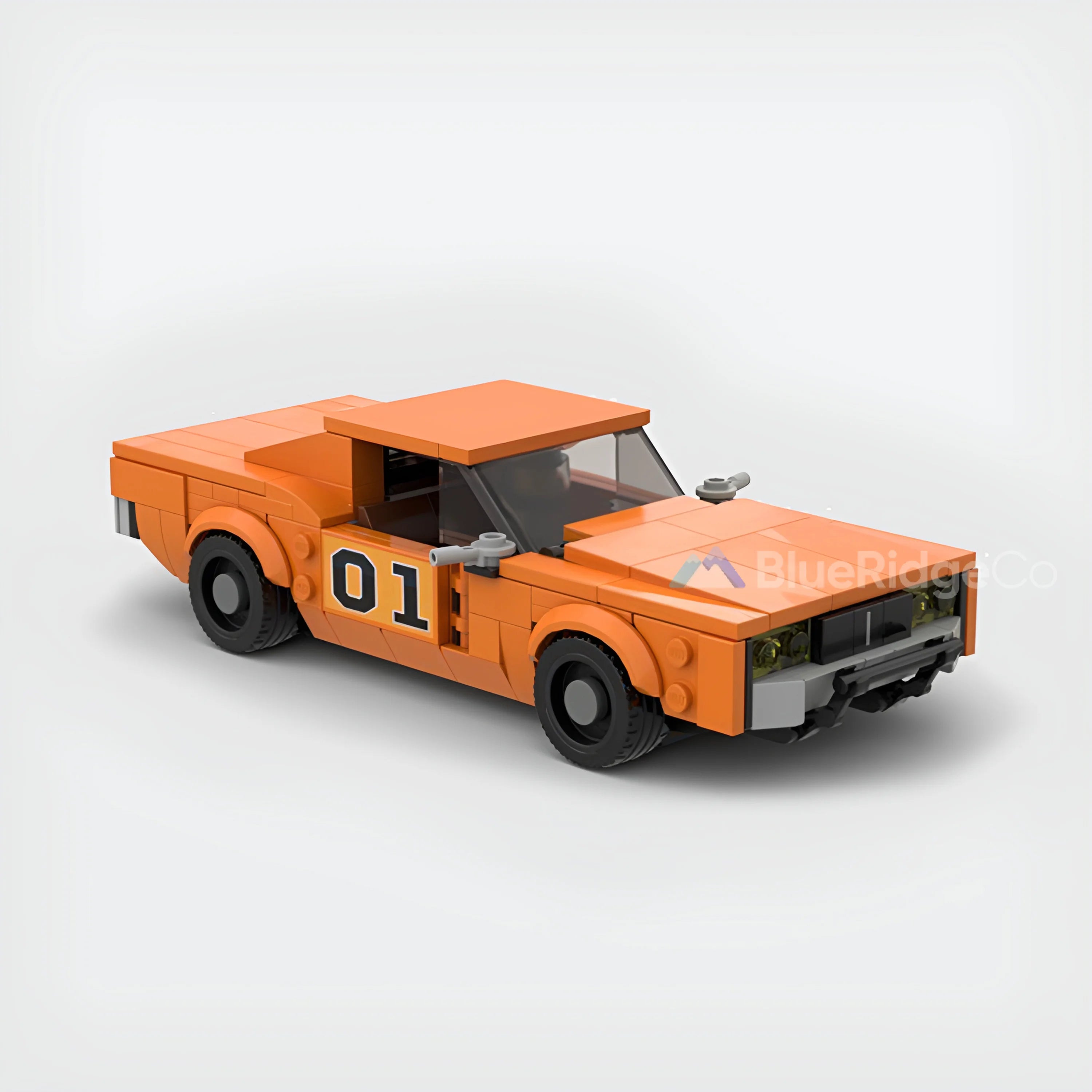 Dodge Charger (Dukes of Hazzard) - LEGO Compatible Building Blocks | BlueRidge Co.