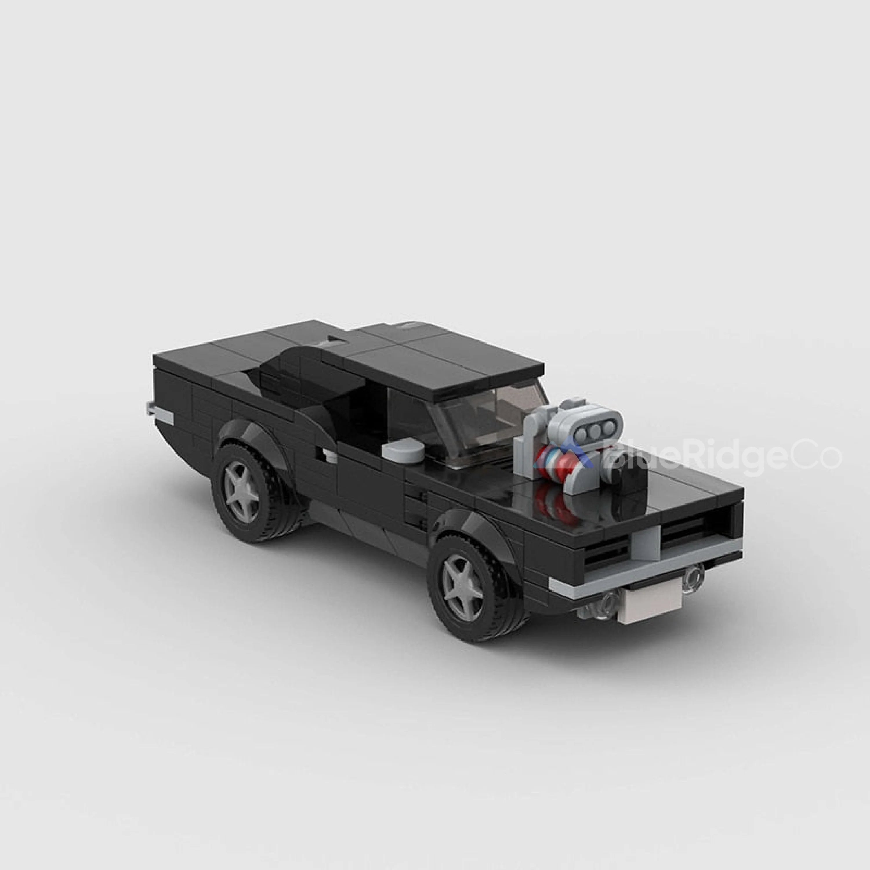 Dodge Charger (Fast & Furious) - LEGO Compatible Building Blocks | BlueRidge Co.