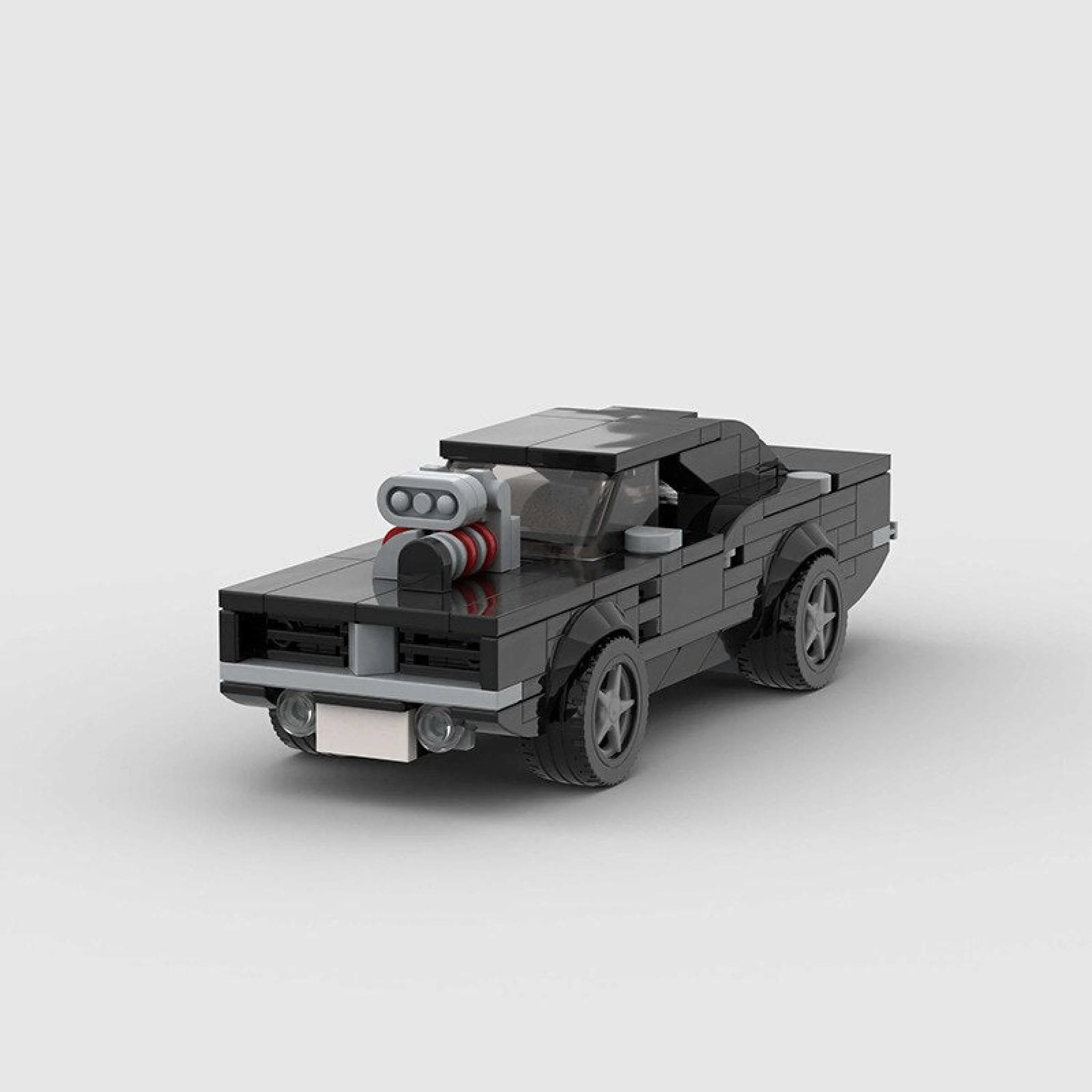 Dodge Charger (Fast & Furious) - LEGO Compatible Building Blocks | BlueRidge Co.