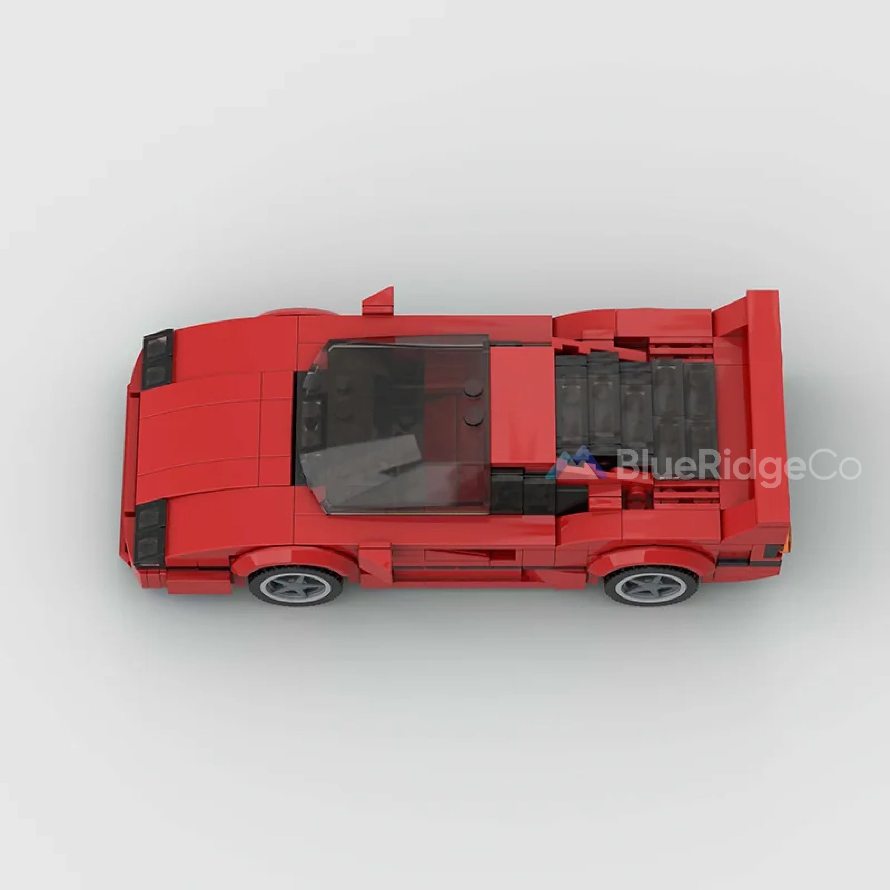 Ferrari F40 - LEGO Compatible Building Blocks | BlueRidge Co.