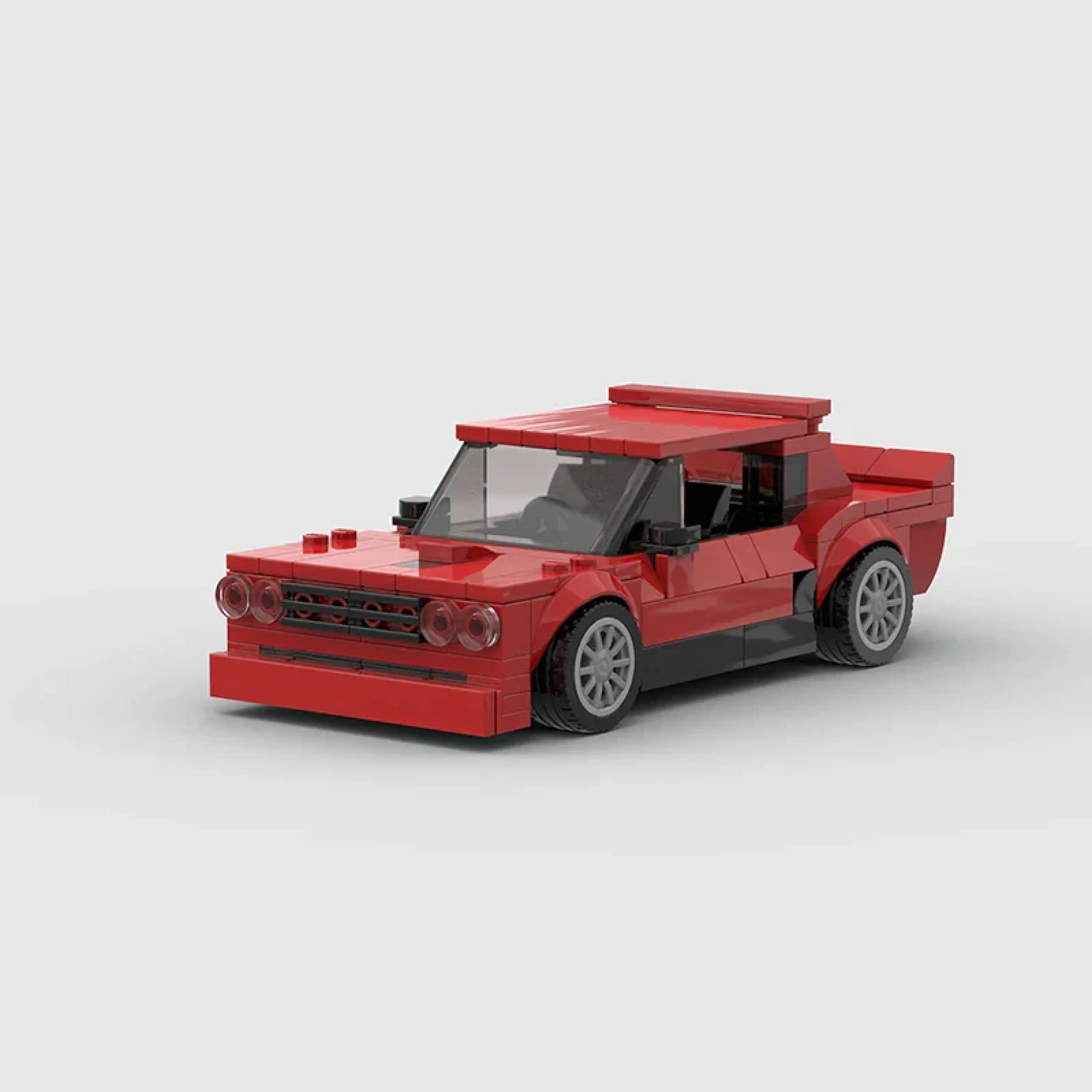 Fiat Abarth 131 - LEGO Compatible Building Blocks | BlueRidge Co.