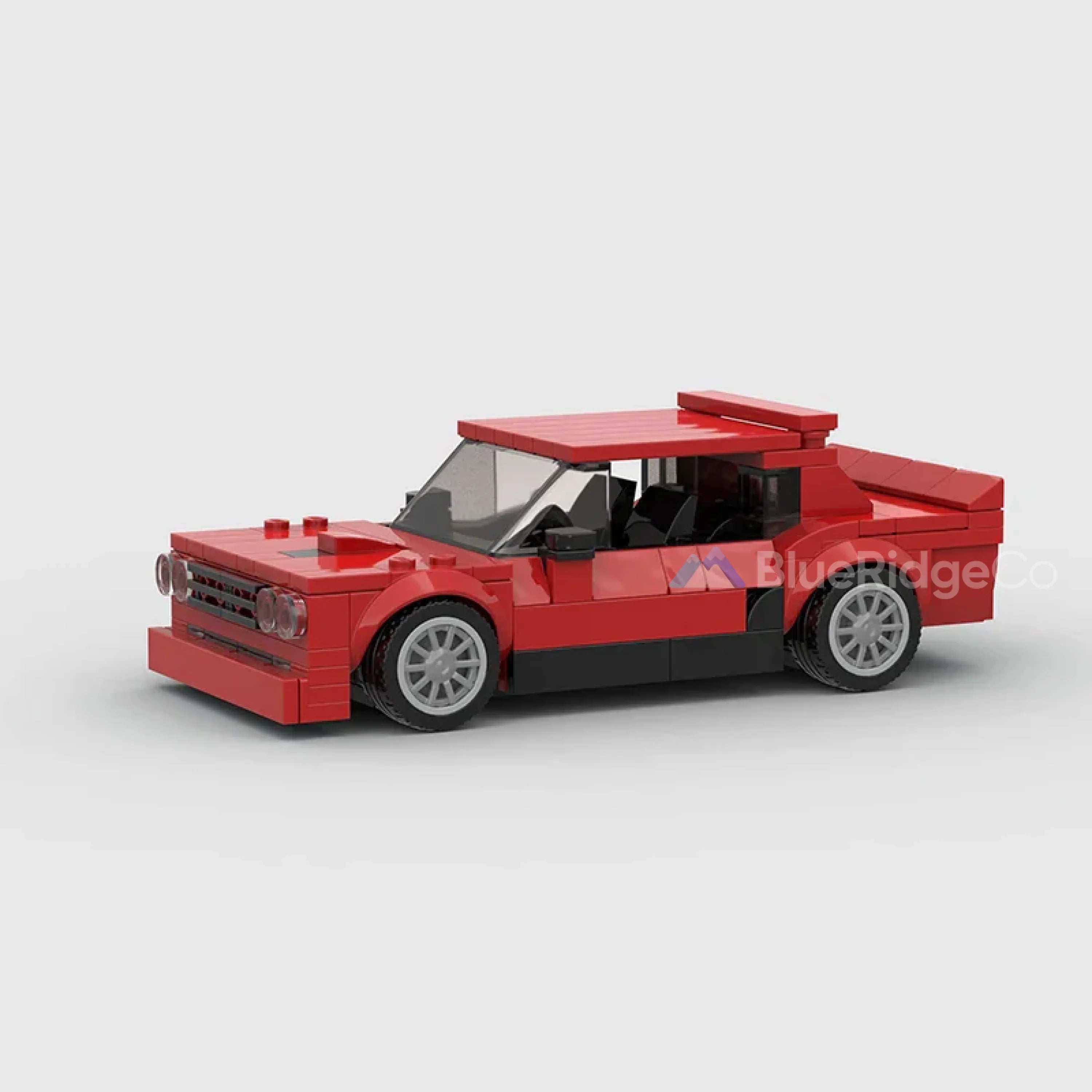 Fiat Abarth 131 - LEGO Compatible Building Blocks | BlueRidge Co.