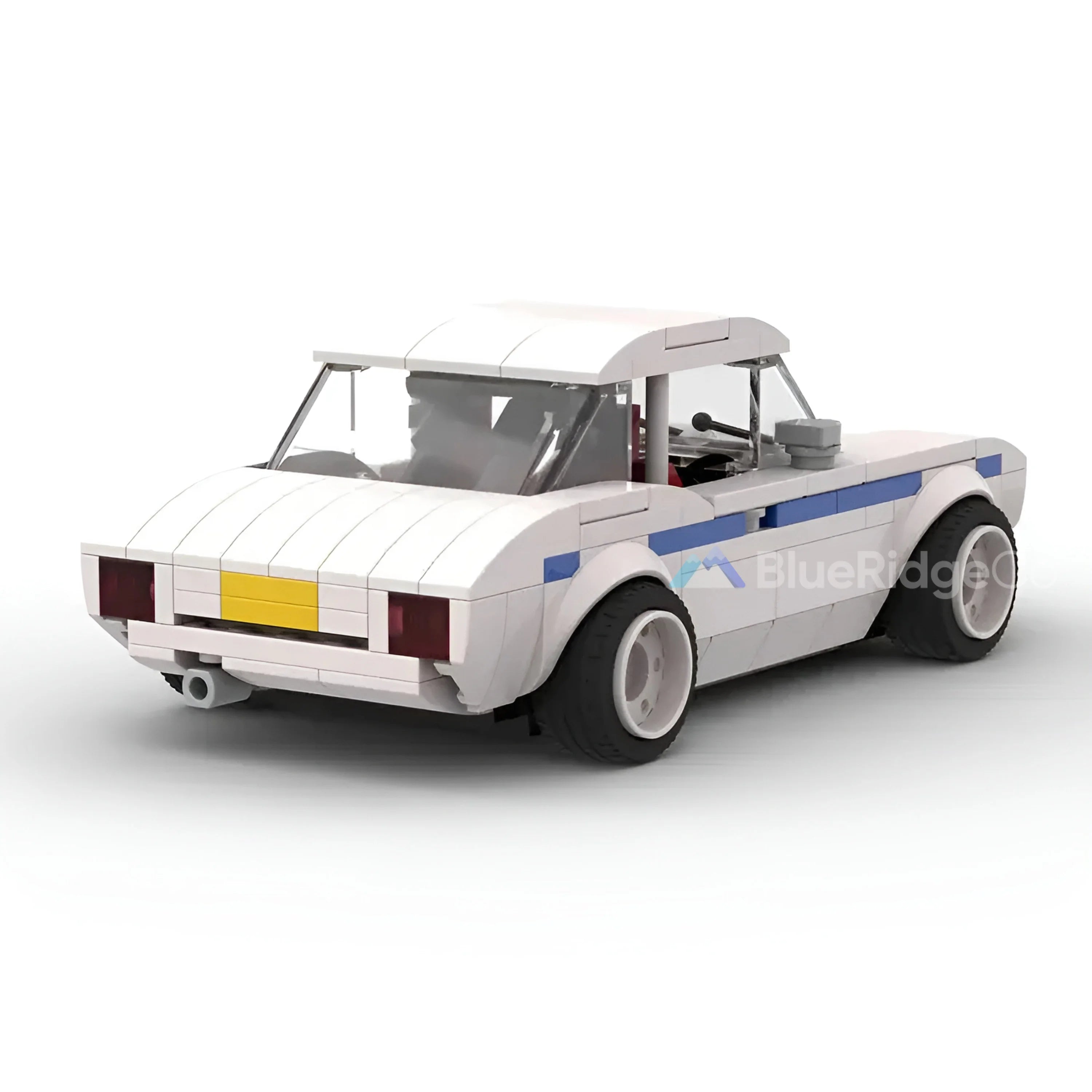 Ford Escort Mk1 Rally Edition - LEGO Compatible Building Blocks | BlueRidge Co.