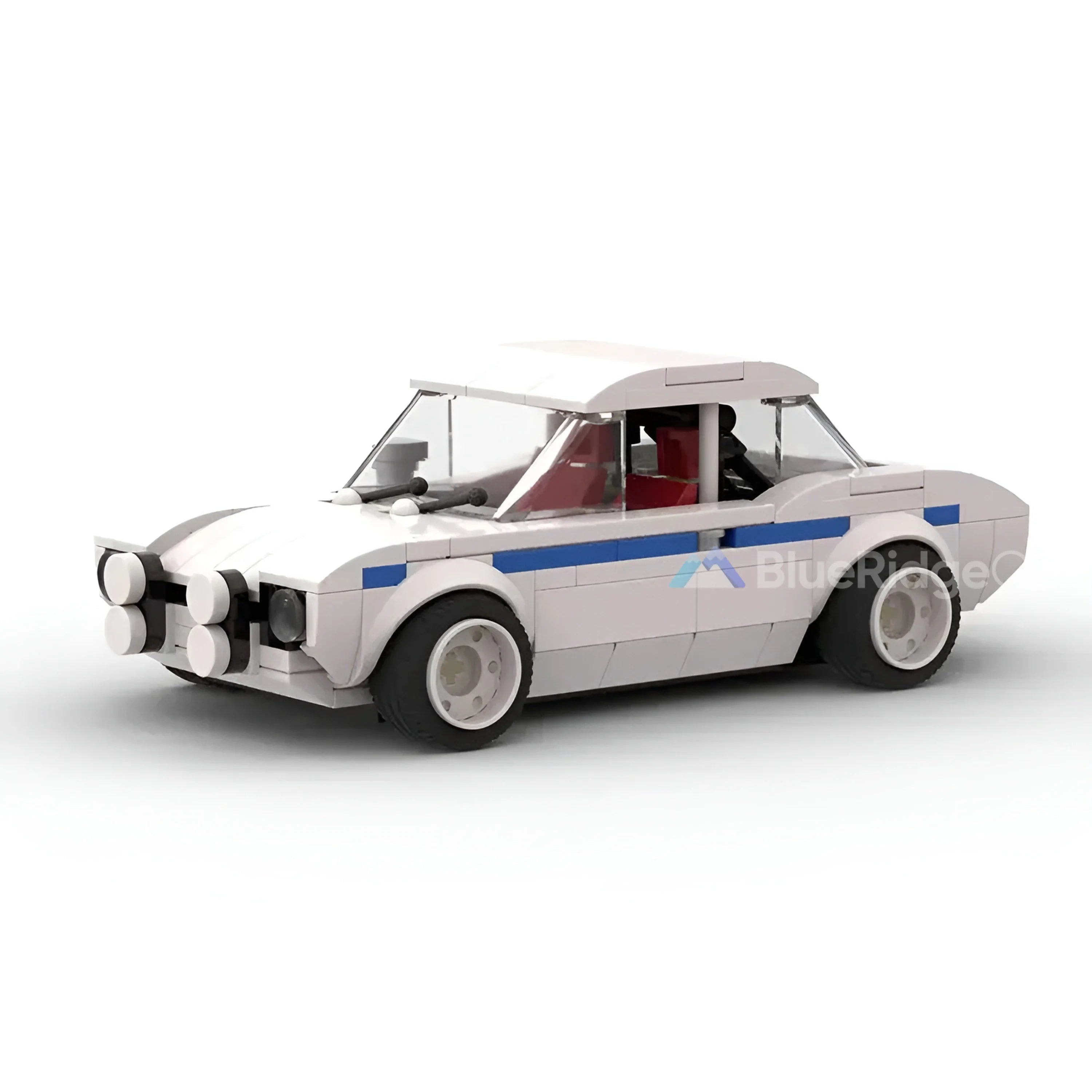 Ford Escort Mk1 Rally Edition - LEGO Compatible Building Blocks | BlueRidge Co.