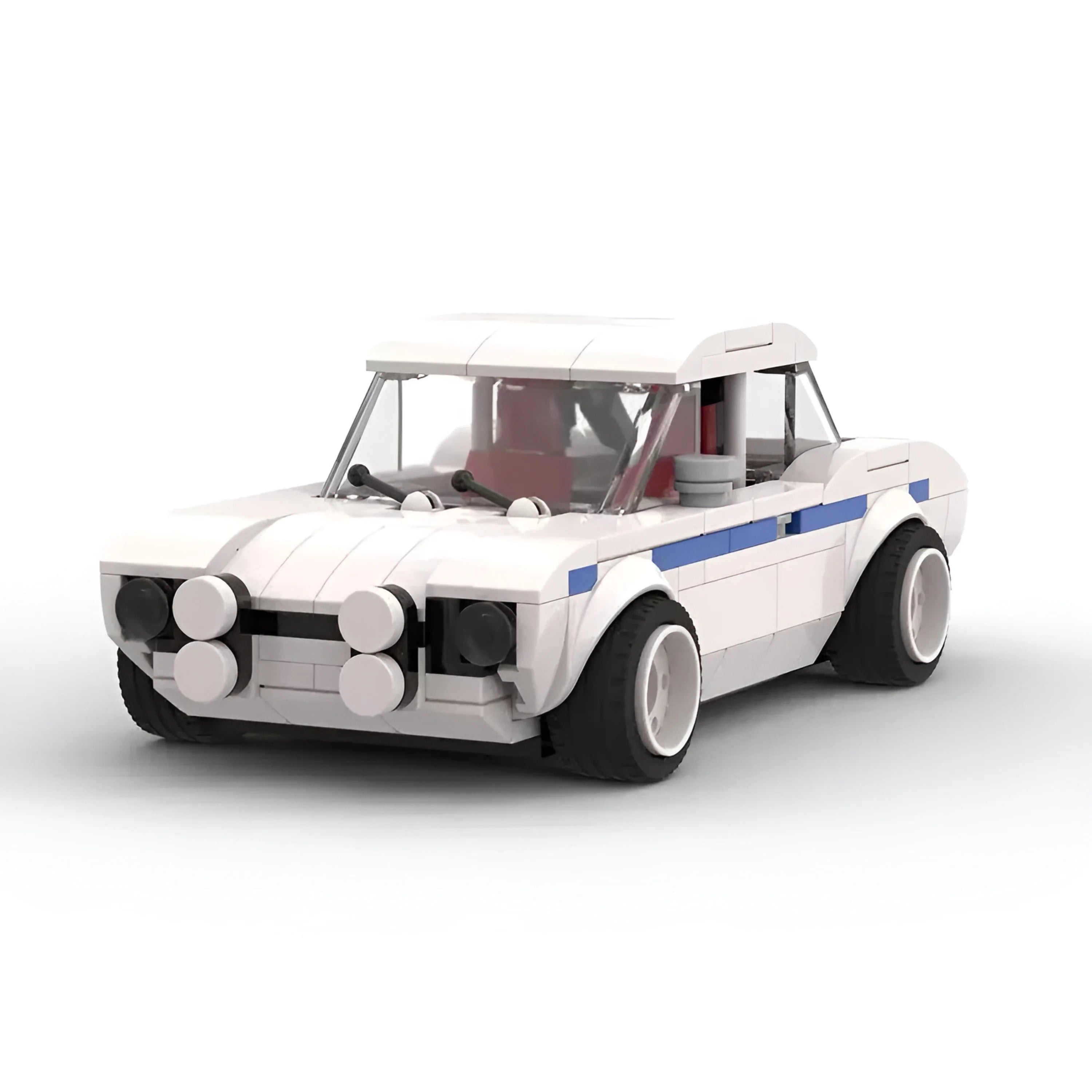 Ford Escort Mk1 Rally Edition - LEGO Compatible Building Blocks | BlueRidge Co.