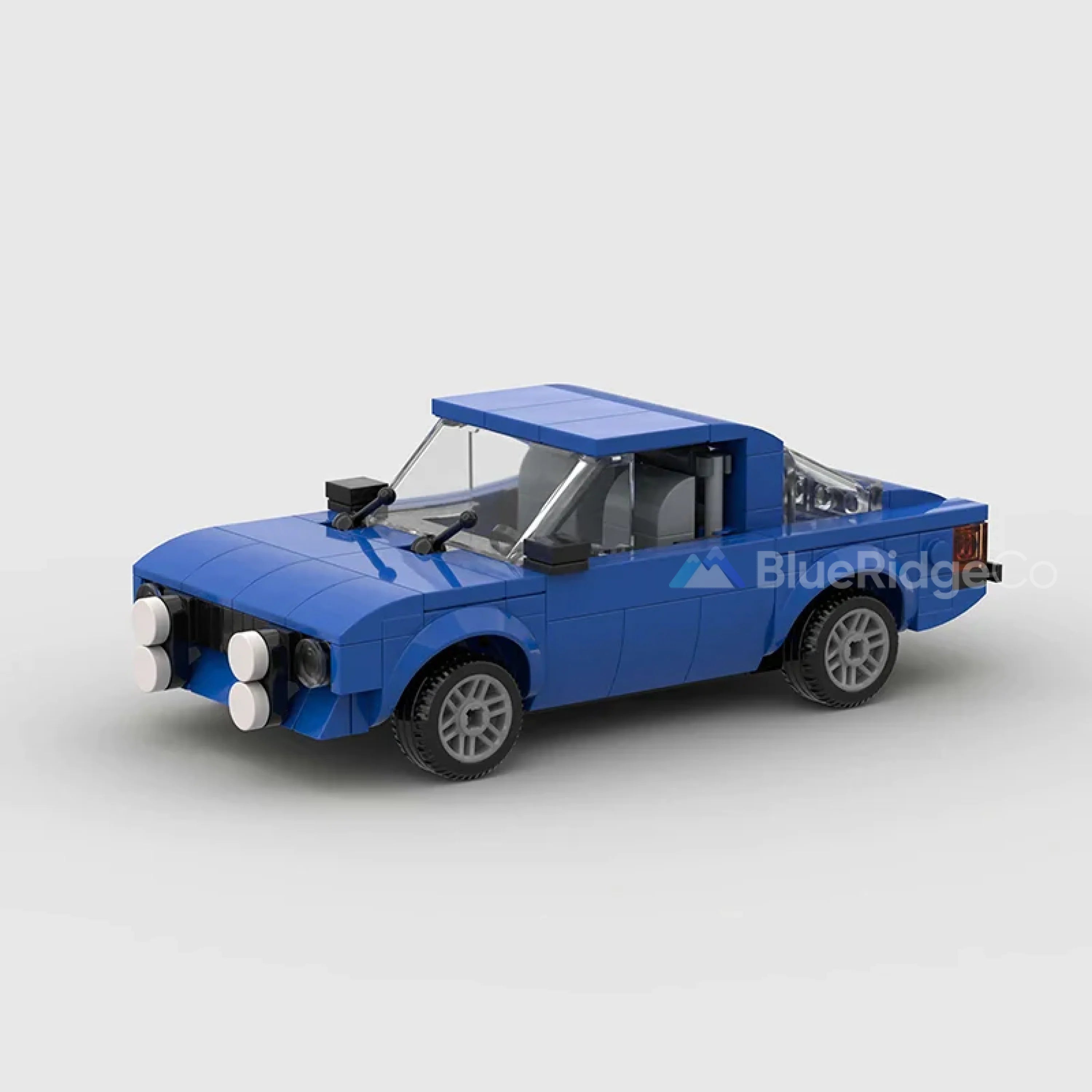 Ford Escort Mk2 - LEGO Compatible Building Blocks | BlueRidge Co.