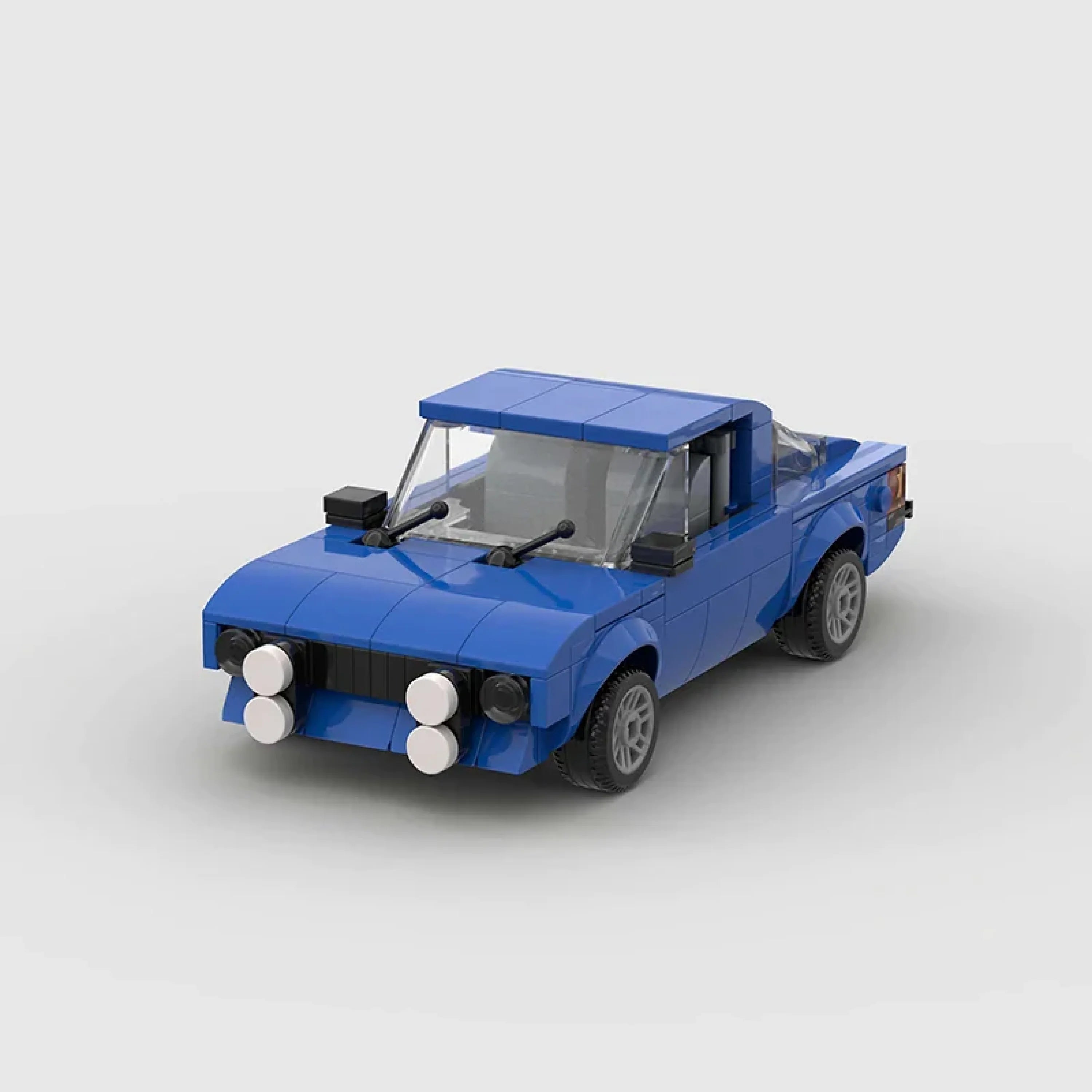 Ford Escort Mk2 - LEGO Compatible Building Blocks | BlueRidge Co.