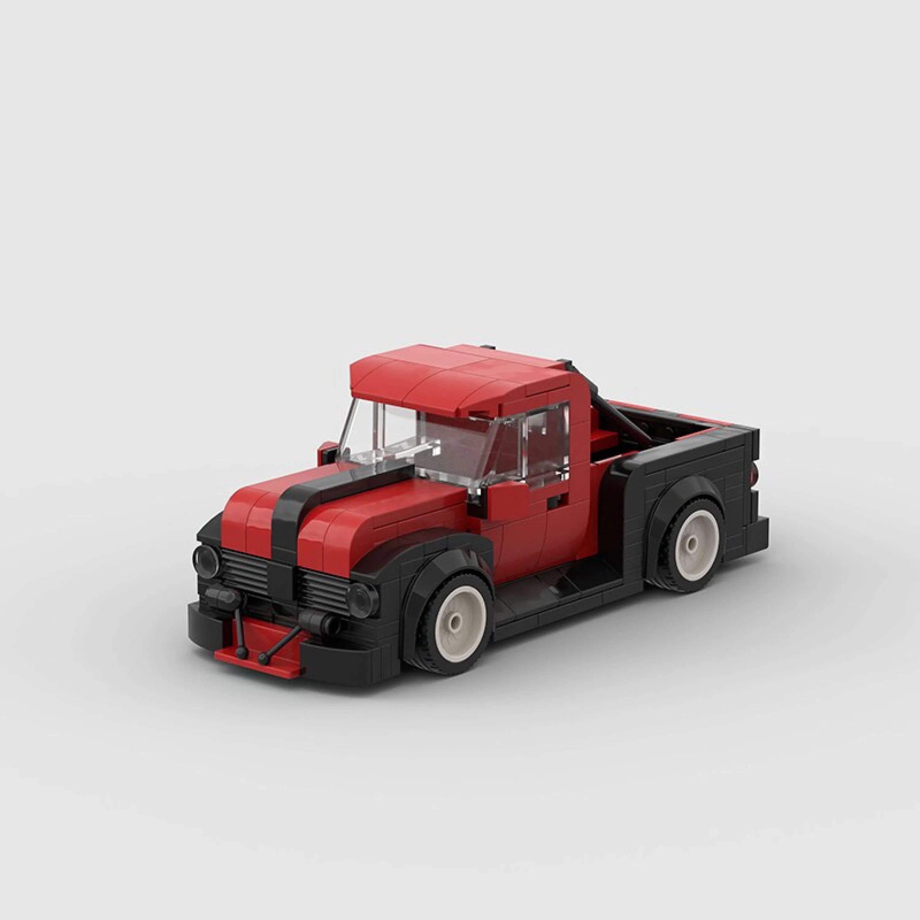 Ford F-100 Track Edition - LEGO Compatible Building Blocks | BlueRidge Co.