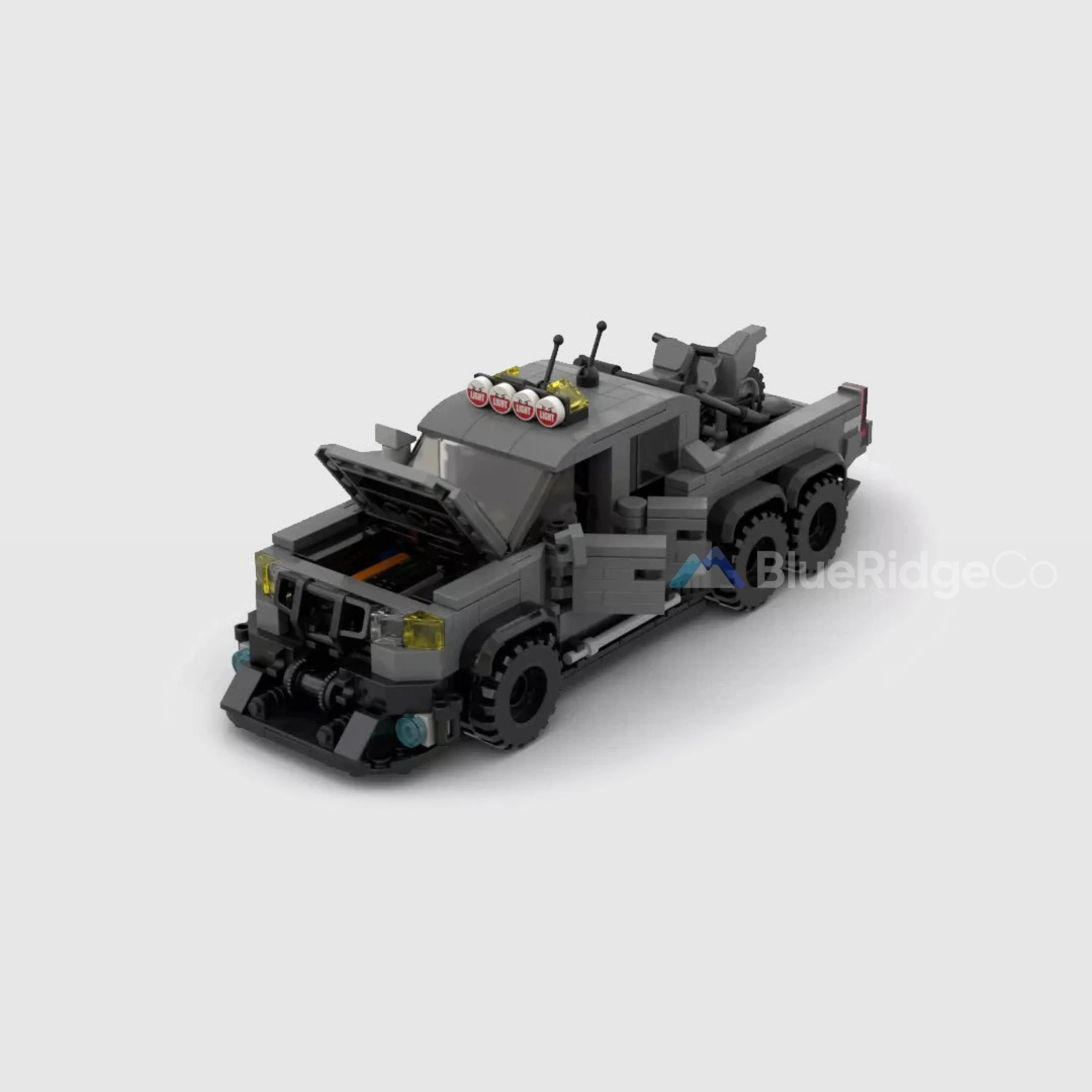 Ford F-150 VelociRaptor 6x6 - LEGO Compatible Building Blocks | BlueRidge Co.