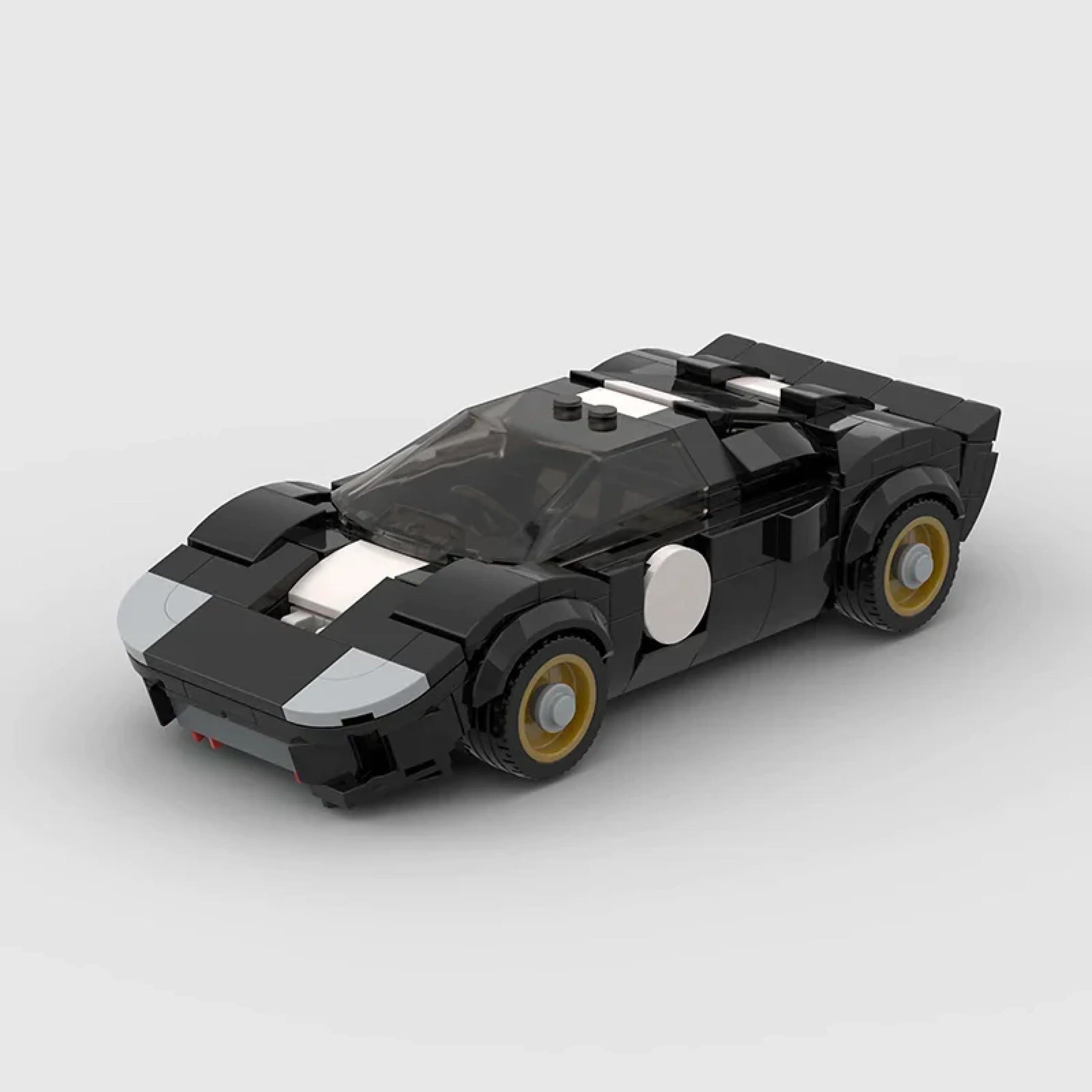 Ford GT40 Mk2 - LEGO Compatible Building Blocks | BlueRidge Co.