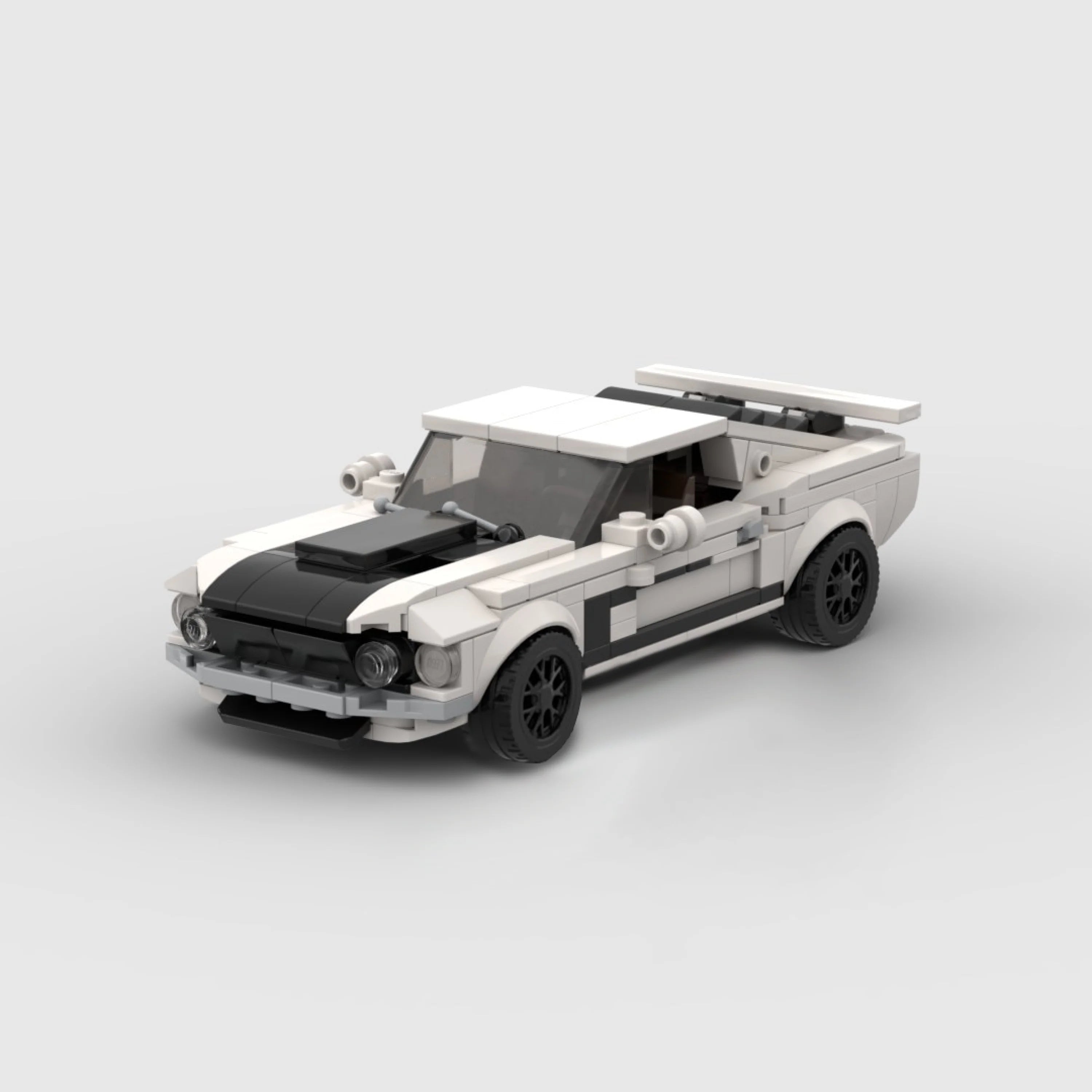 Ford Mustang Boss 302 - LEGO Compatible Building Blocks | BlueRidge Co.