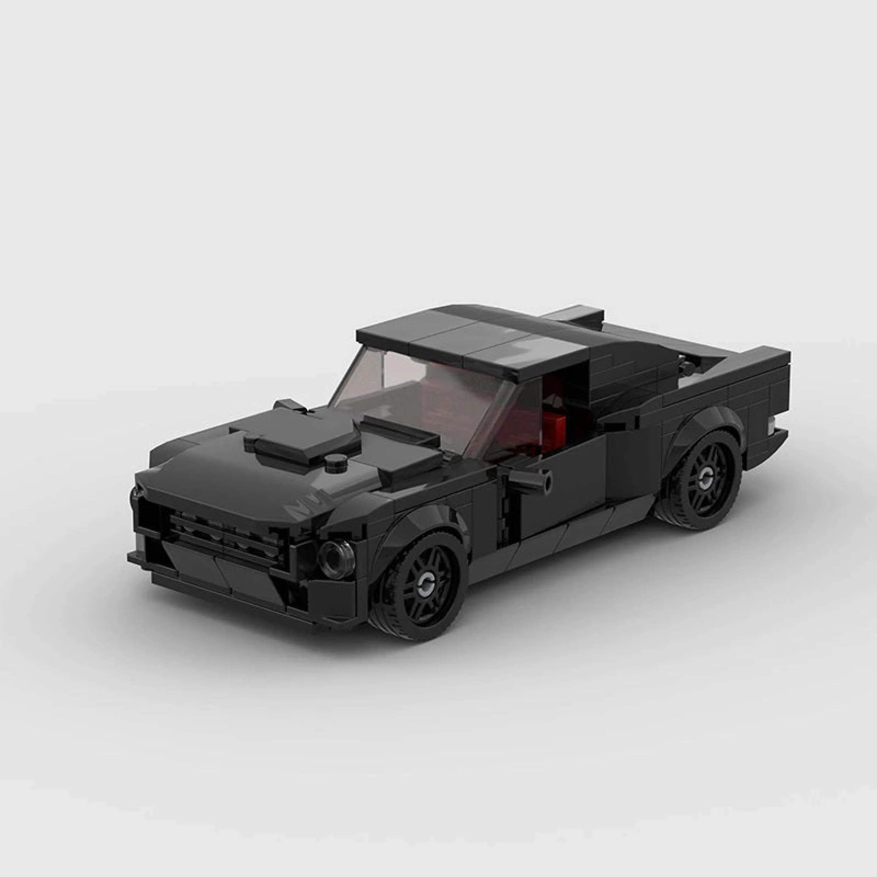 Ford Mustang Fastback - LEGO Compatible Building Blocks | BlueRidge Co.