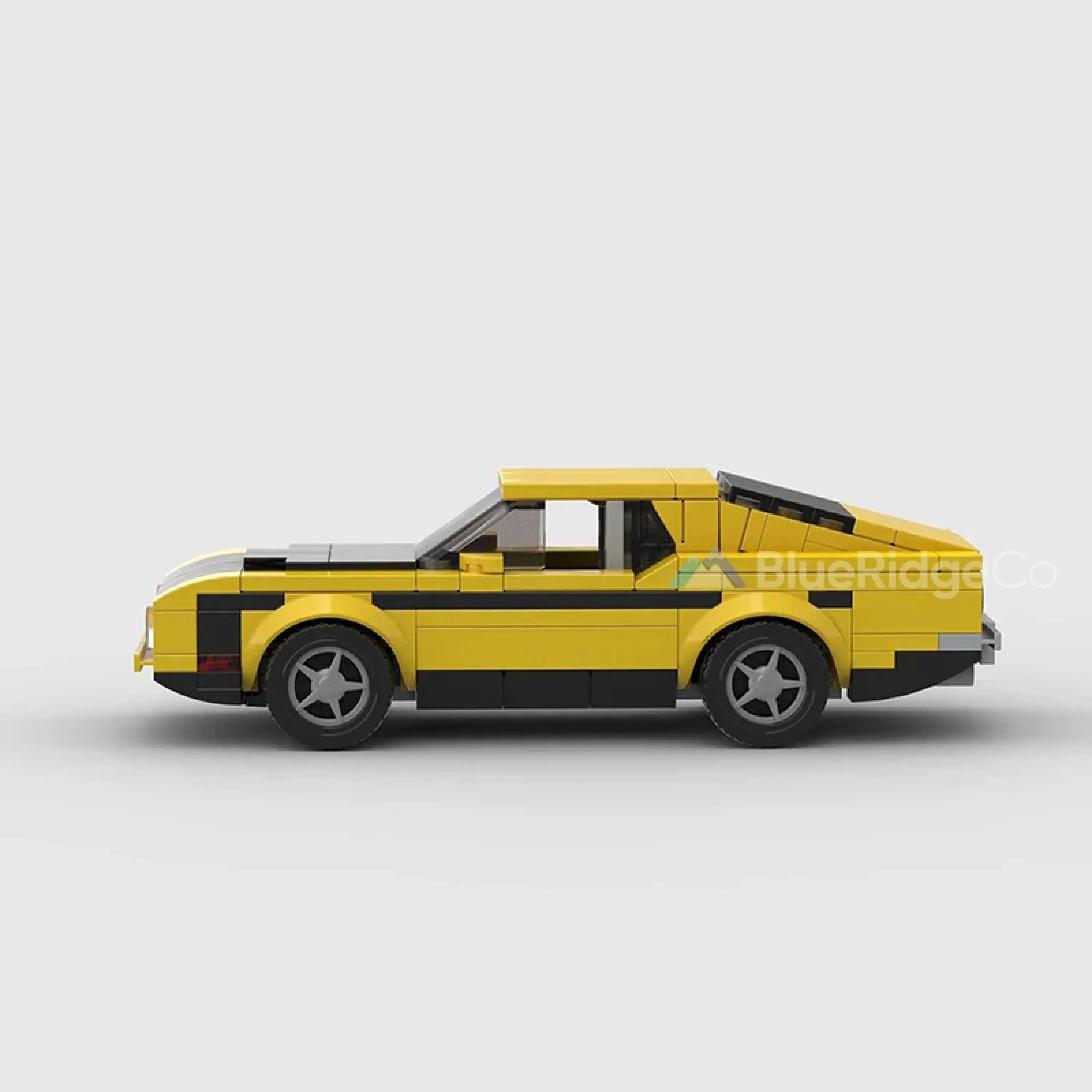 Ford Mustang Mach 1 - LEGO Compatible Building Blocks | BlueRidge Co.