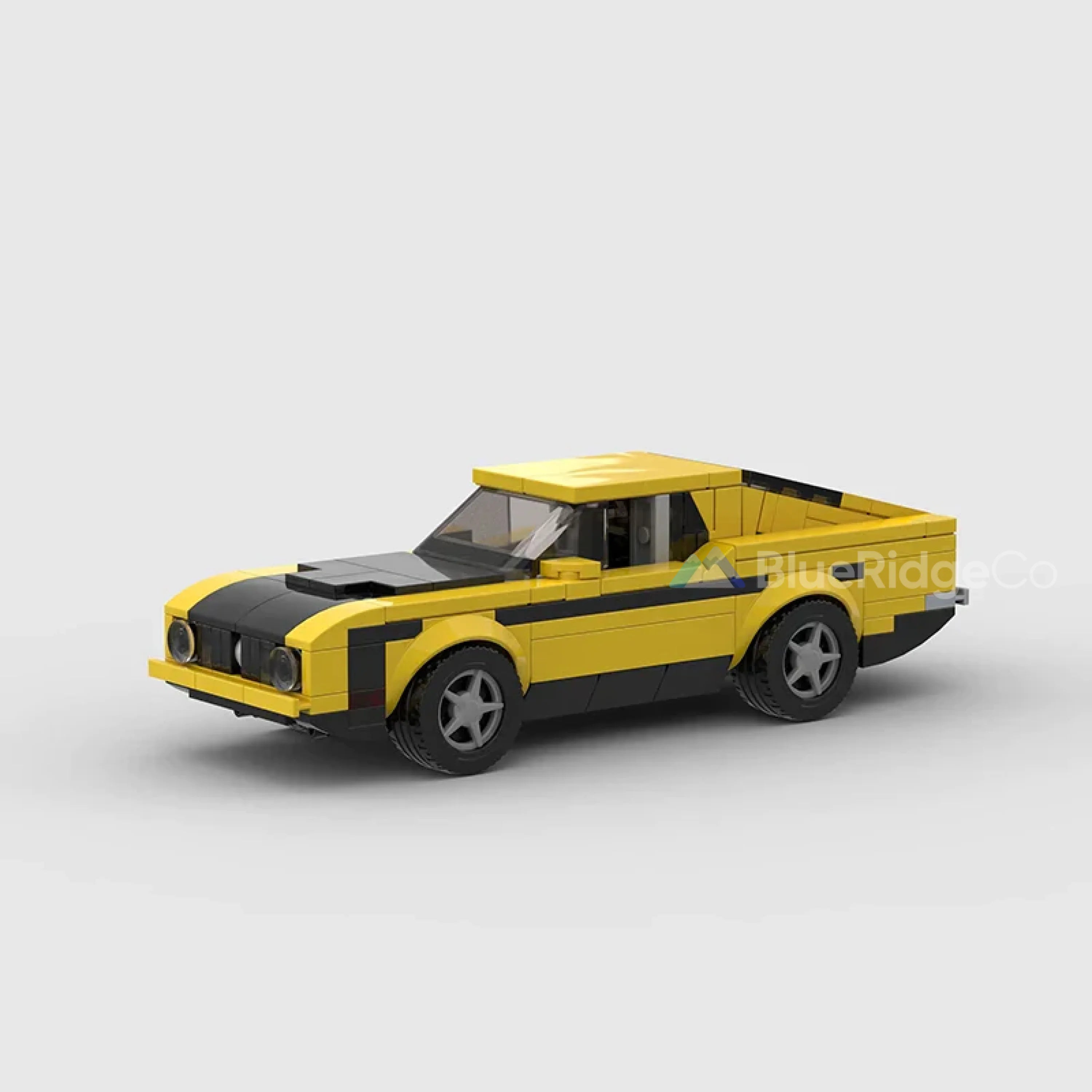 Ford Mustang Mach 1 - LEGO Compatible Building Blocks | BlueRidge Co.