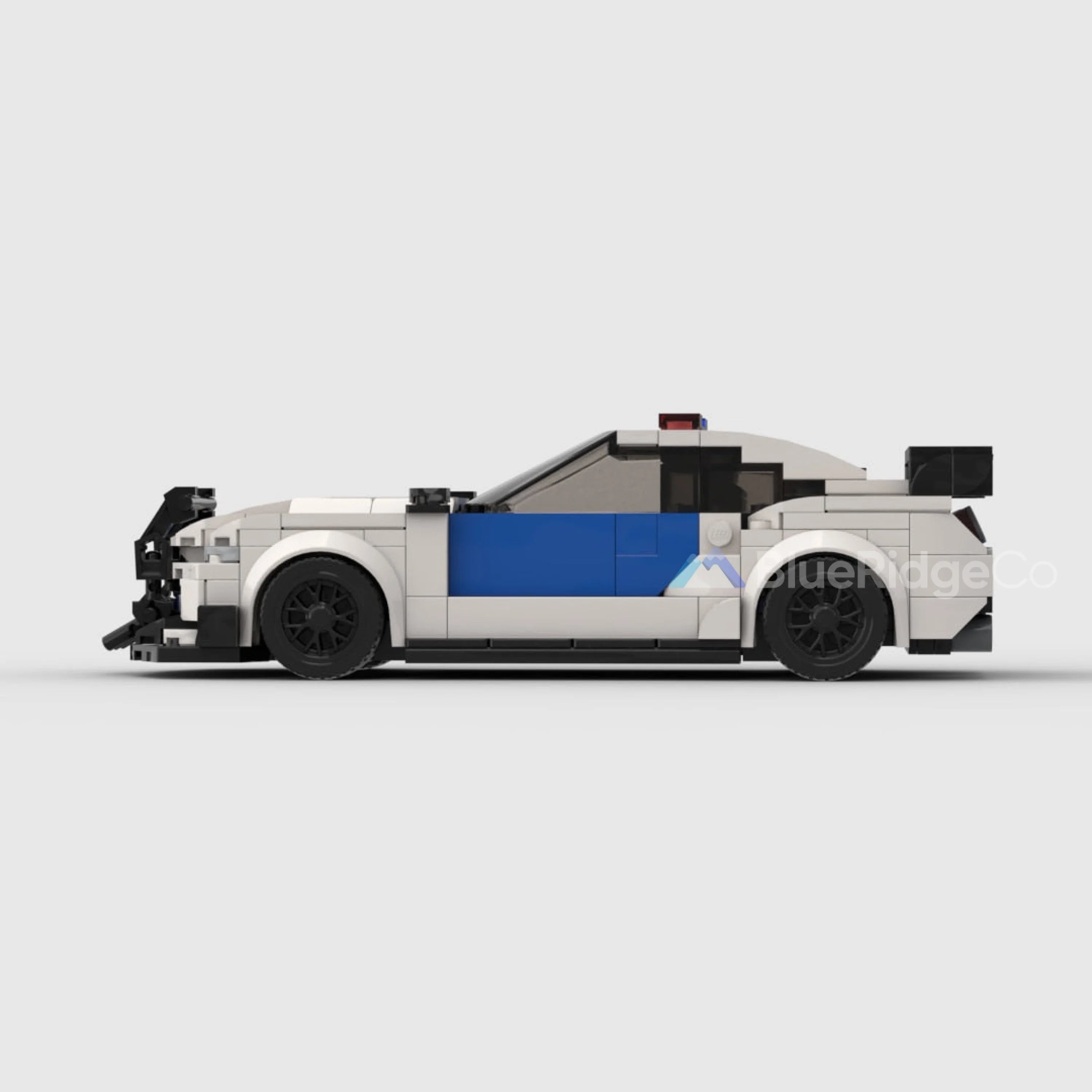 Ford Mustang Police Interceptor - LEGO Compatible Building Blocks | BlueRidge Co.