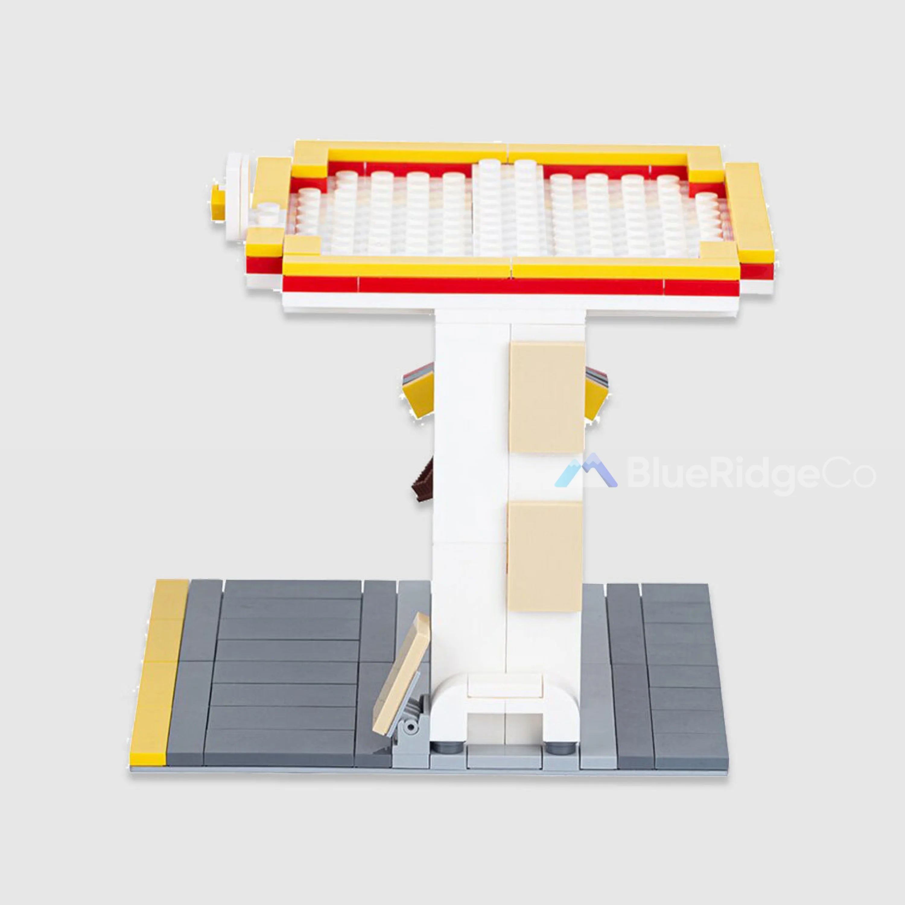 Gas Station - LEGO Compatible Building Blocks | BlueRidge Co.