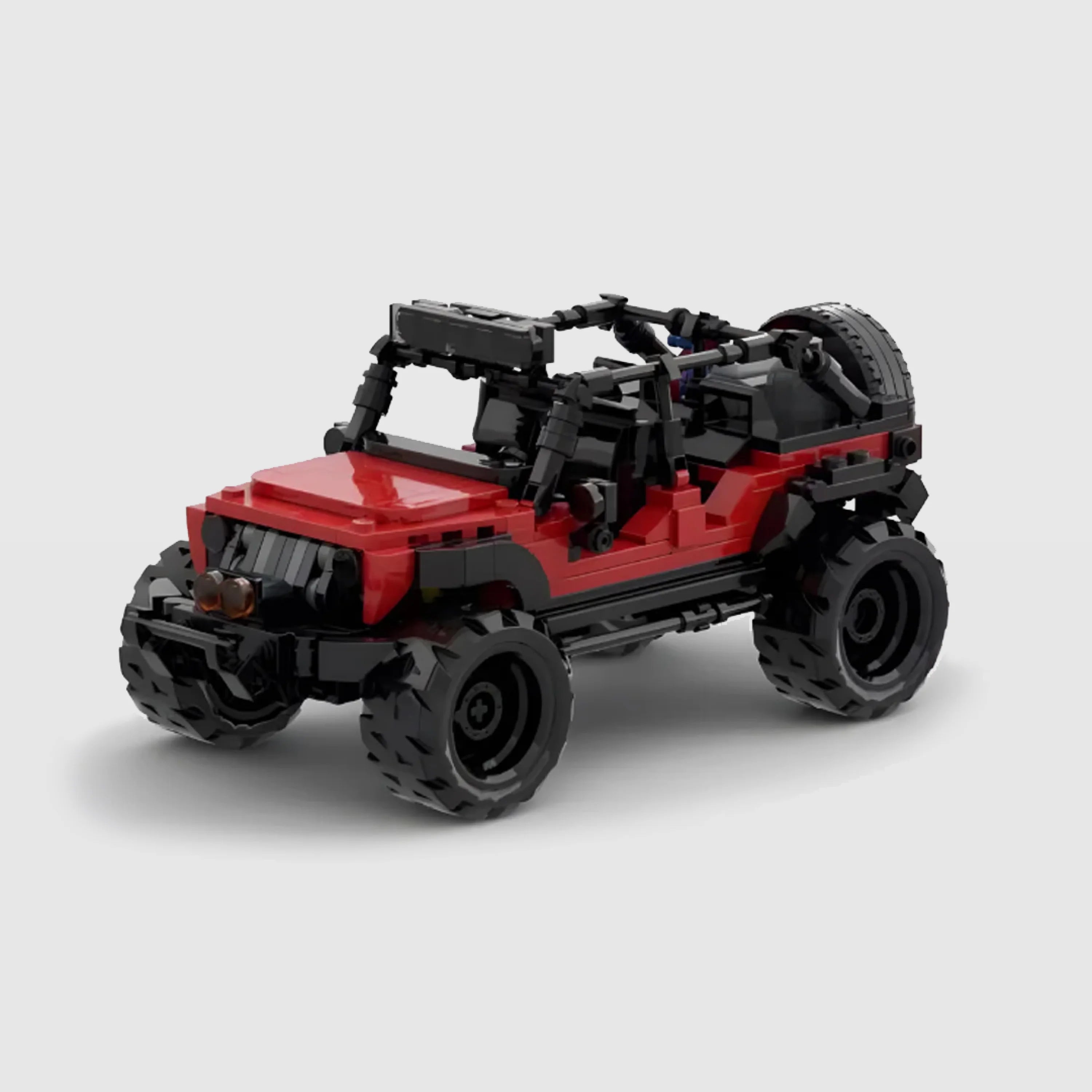 Jeep Wrangler - LEGO Compatible Building Blocks | BlueRidge Co.