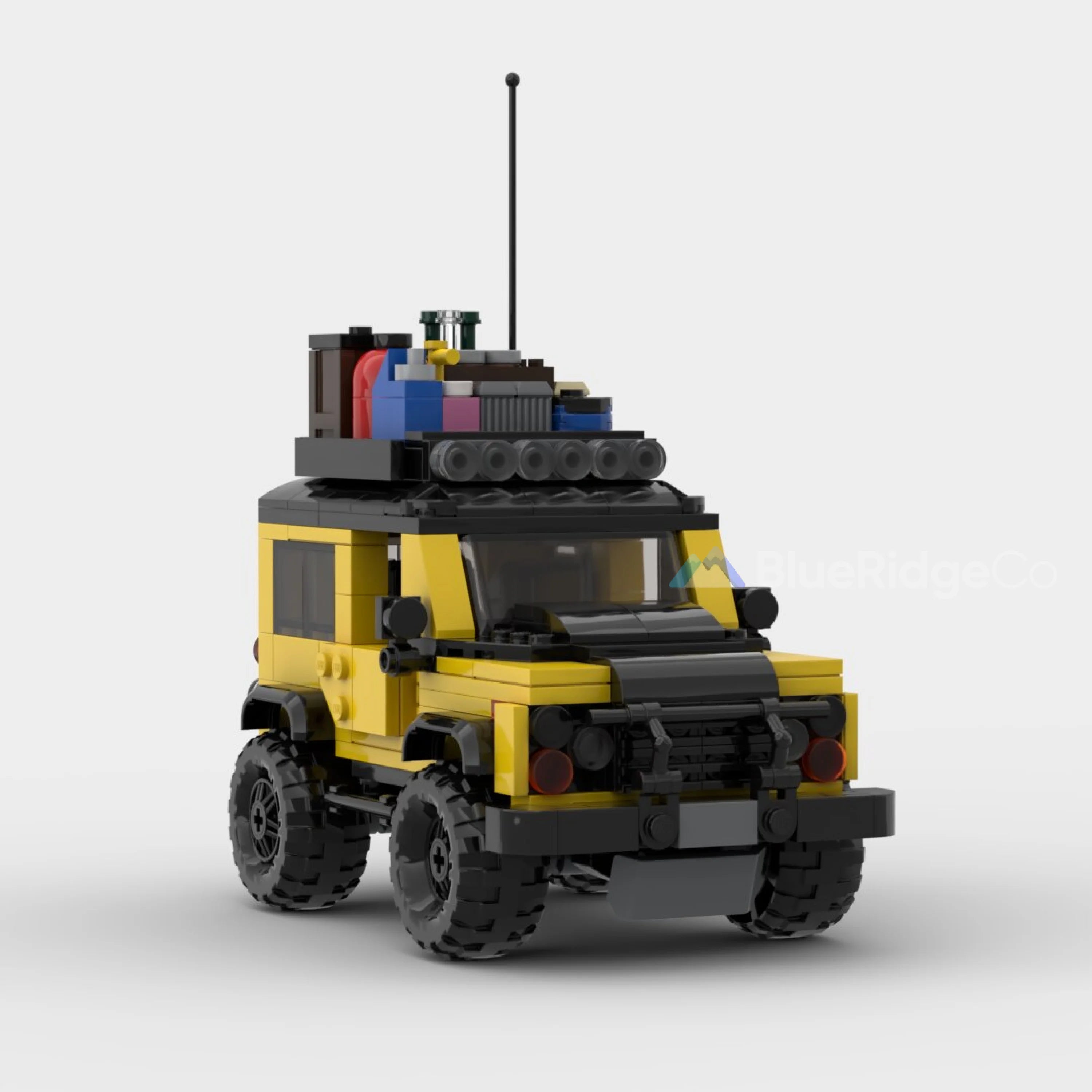 Land Rover Defender Classic - LEGO Compatible Building Blocks | BlueRidge Co.