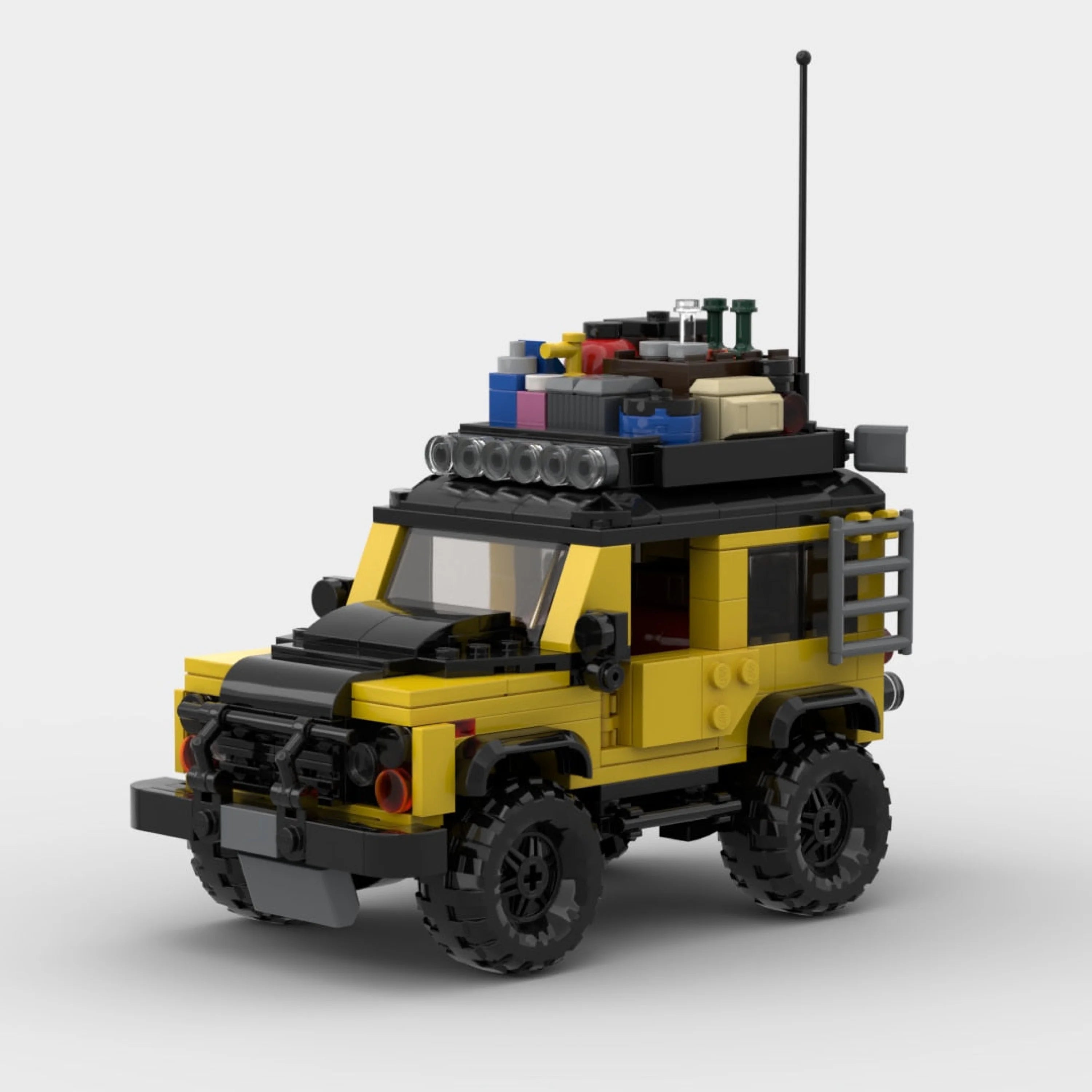 Land Rover Defender Classic - LEGO Compatible Building Blocks | BlueRidge Co.