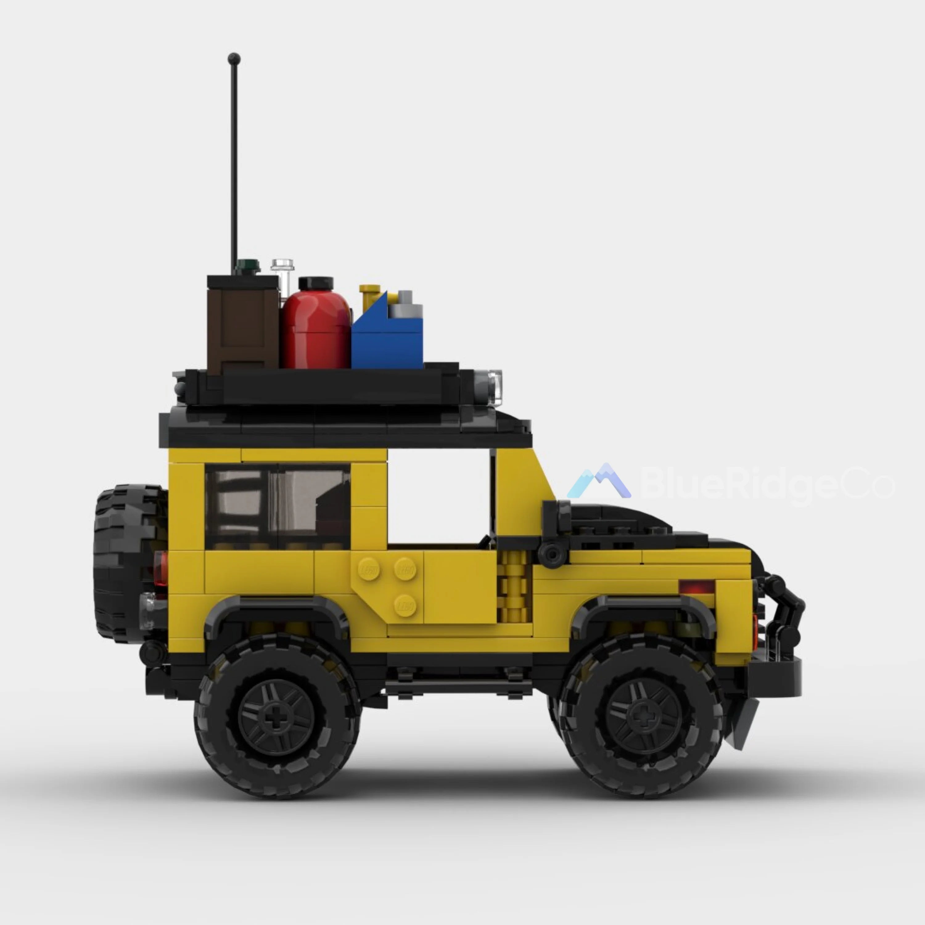 Land Rover Defender Classic - LEGO Compatible Building Blocks | BlueRidge Co.