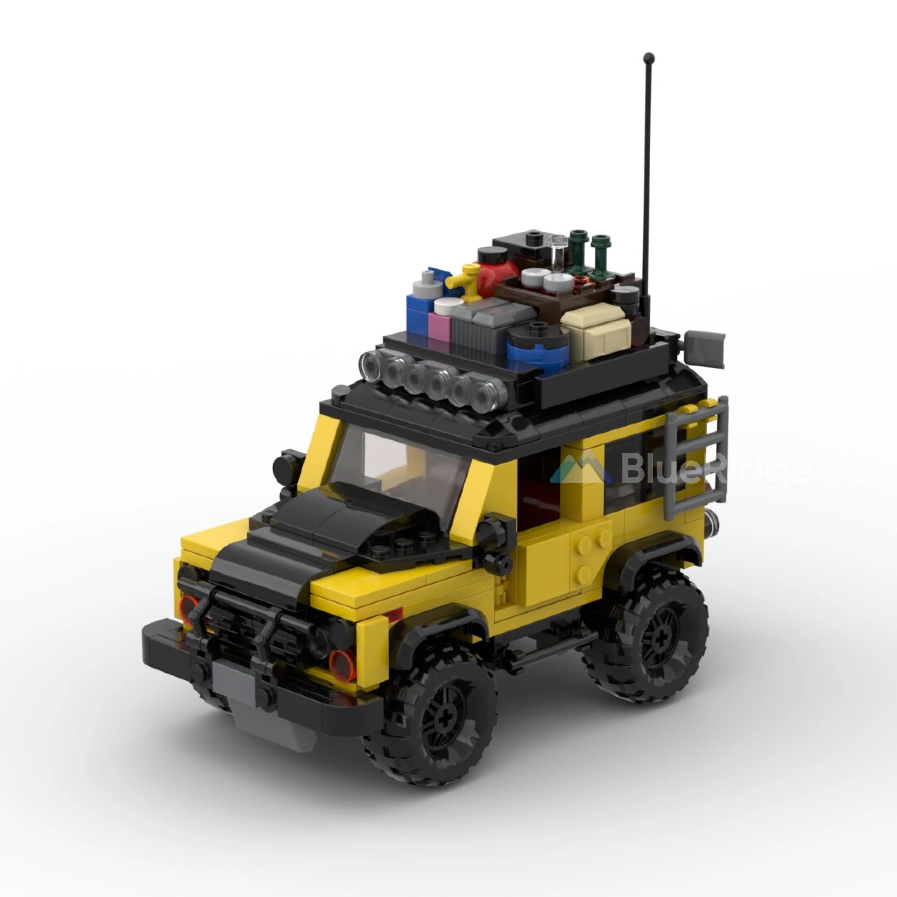 Land Rover Defender Classic - LEGO Compatible Building Blocks | BlueRidge Co.