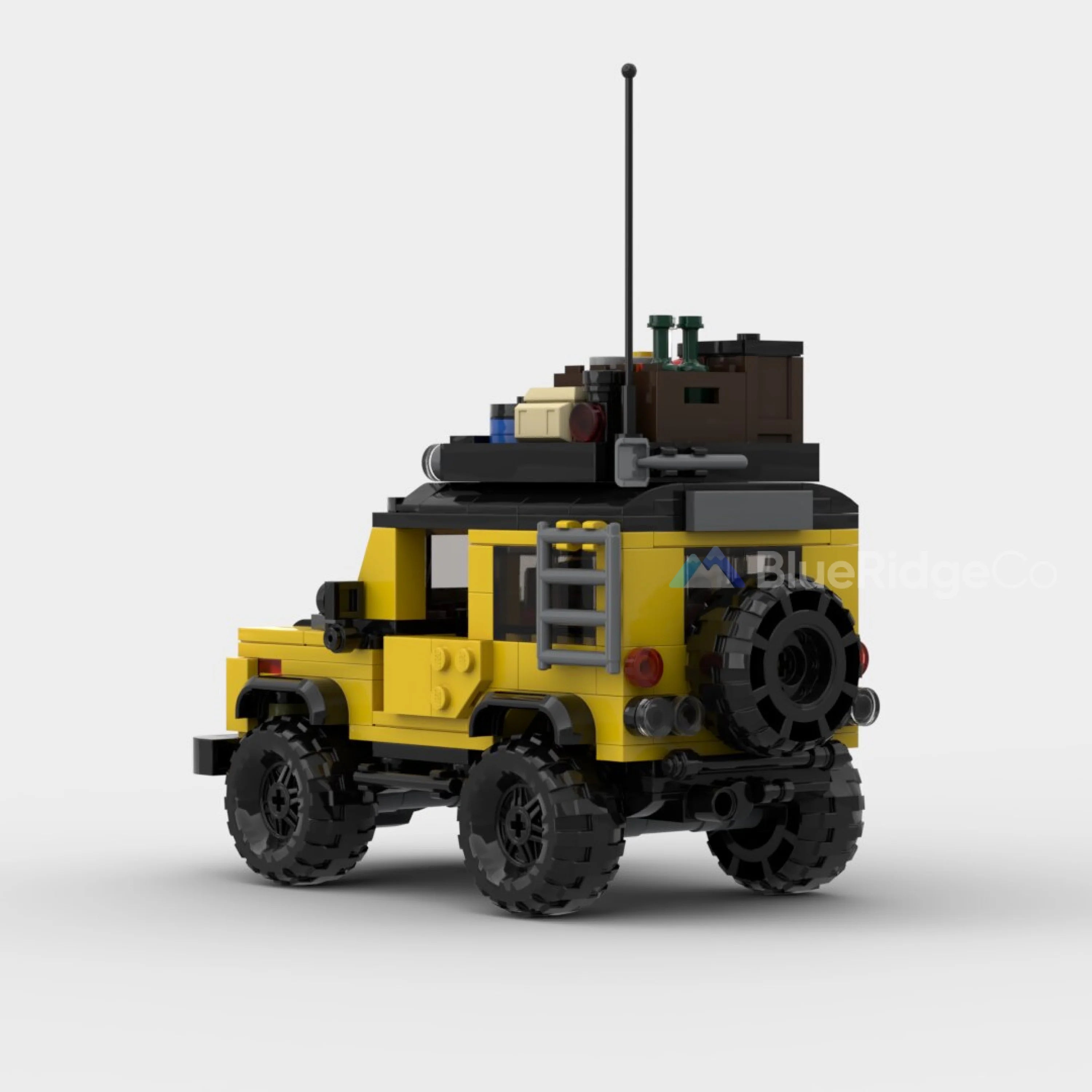 Land Rover Defender Classic - LEGO Compatible Building Blocks | BlueRidge Co.