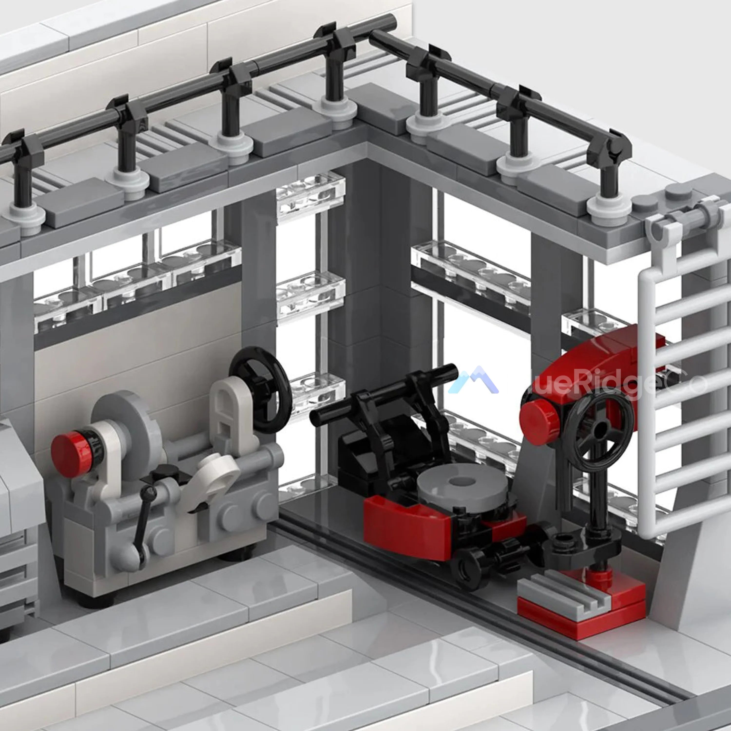 Mechanics Workshop - LEGO Compatible Building Blocks | BlueRidge Co.