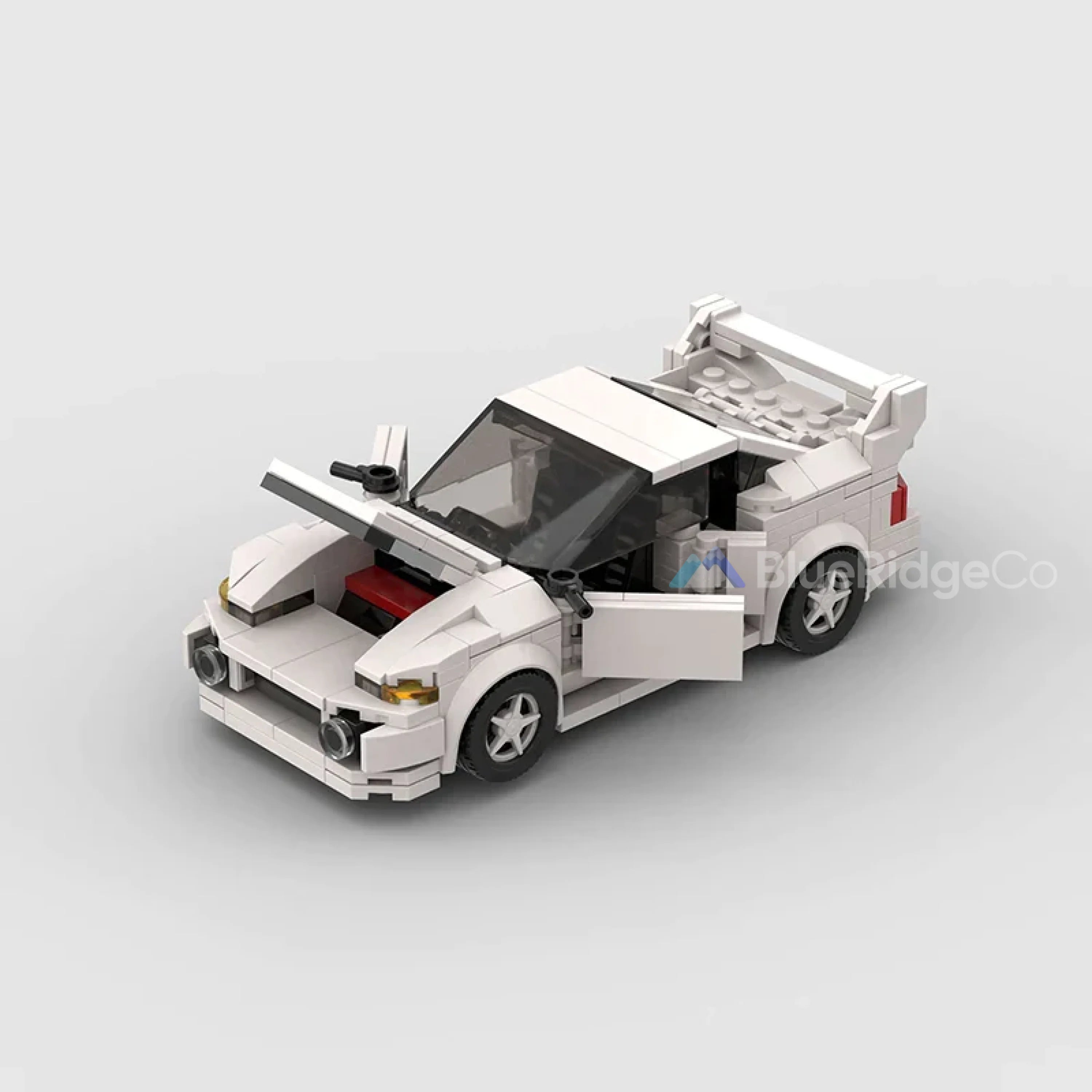 Mitsubishi Lancer Evolution Gen V Rally - LEGO Compatible Building Blocks | BlueRidge Co.