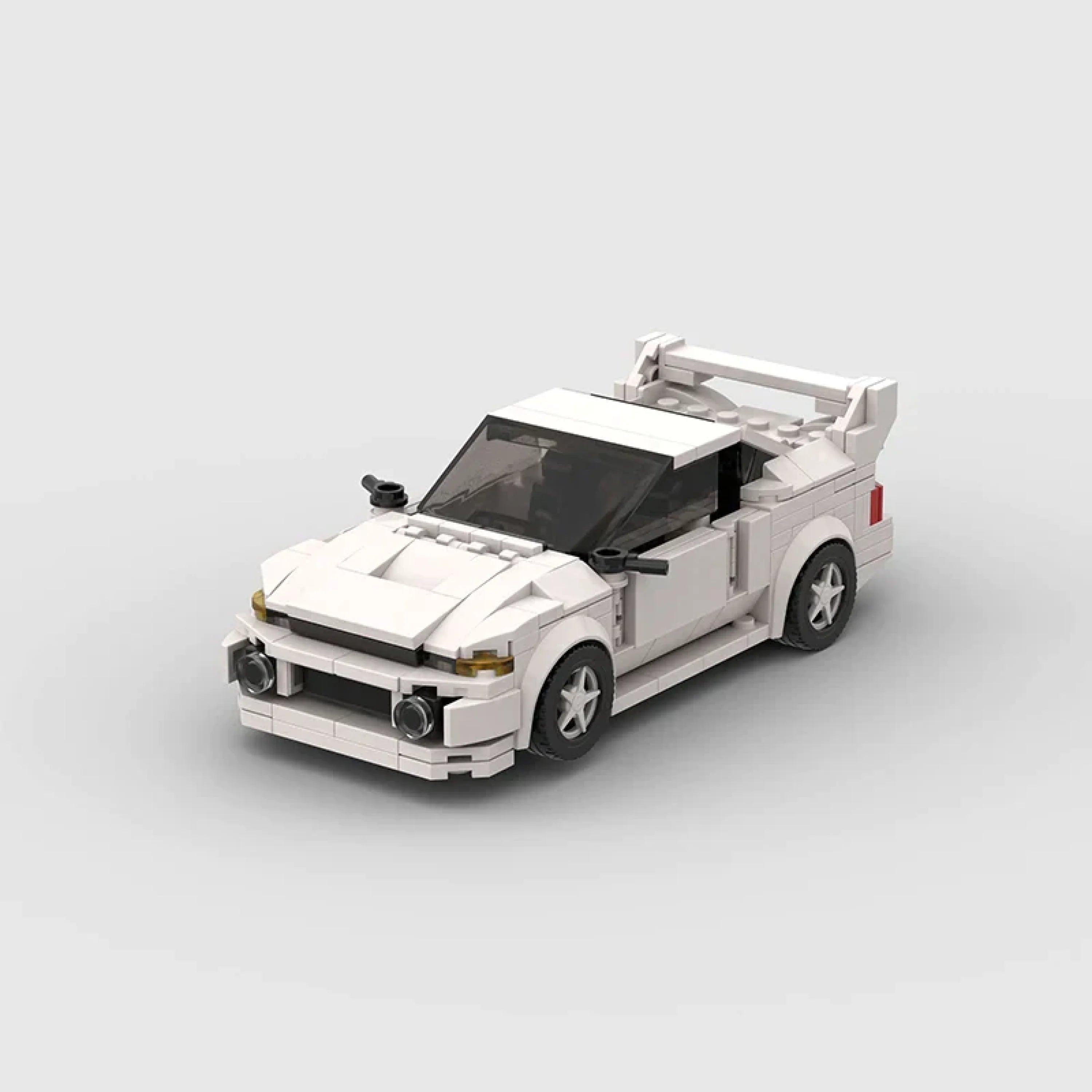 Mitsubishi Lancer Evolution Gen V Rally - LEGO Compatible Building Blocks | BlueRidge Co.