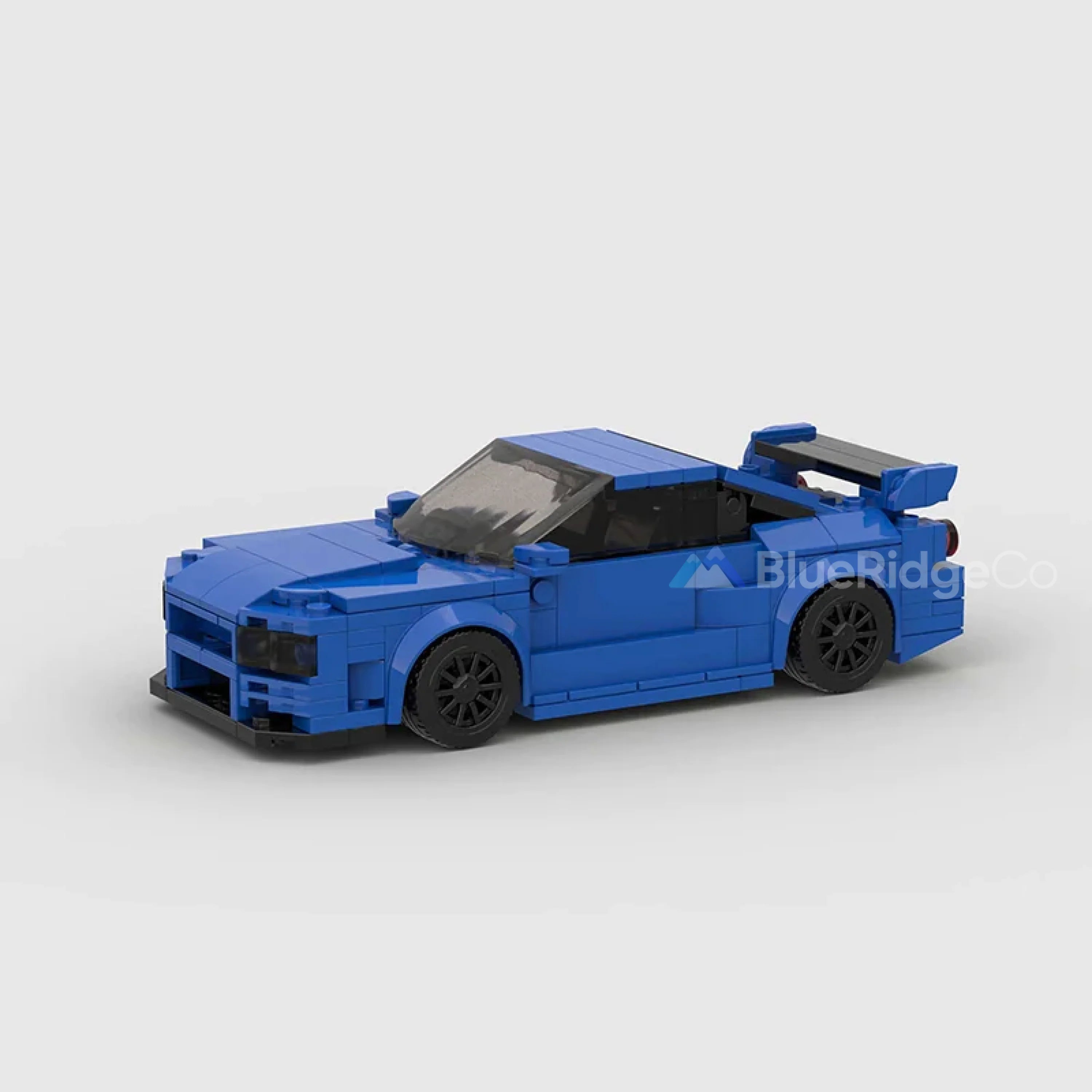 Nissan R34 Skyline GT-R - LEGO Compatible Building Blocks | BlueRidge Co.