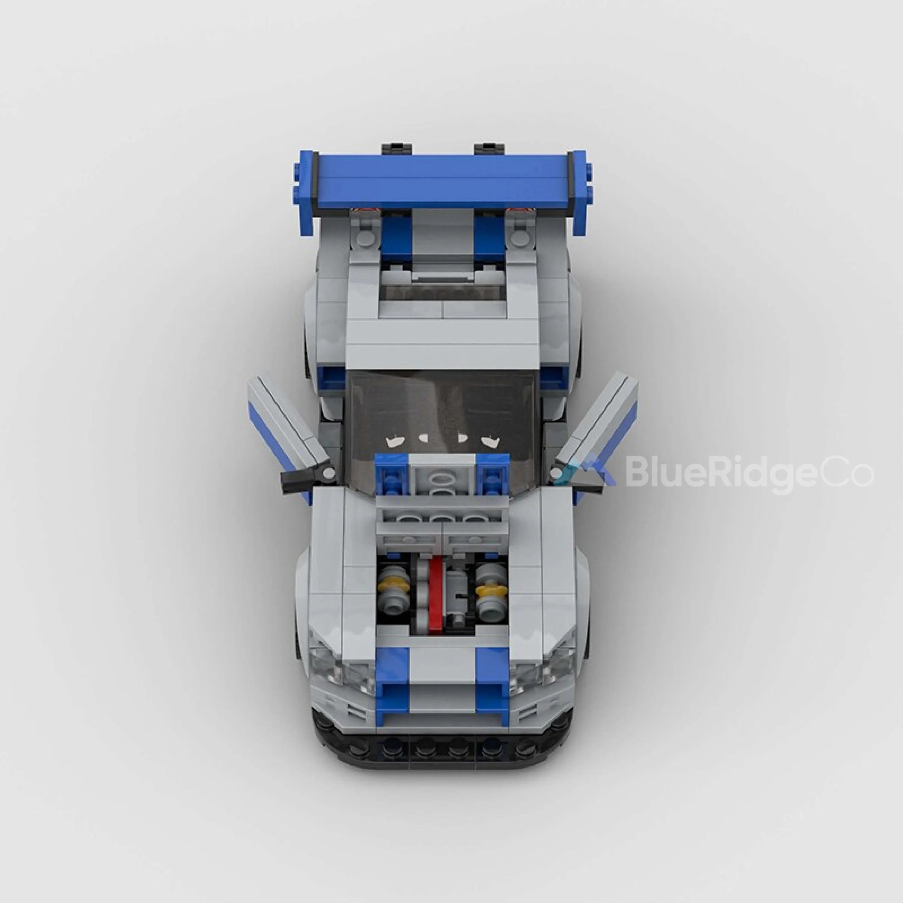 Nissan R34 Skyline GT-R (Fast & Furious) - LEGO Compatible Building Blocks | BlueRidge Co.