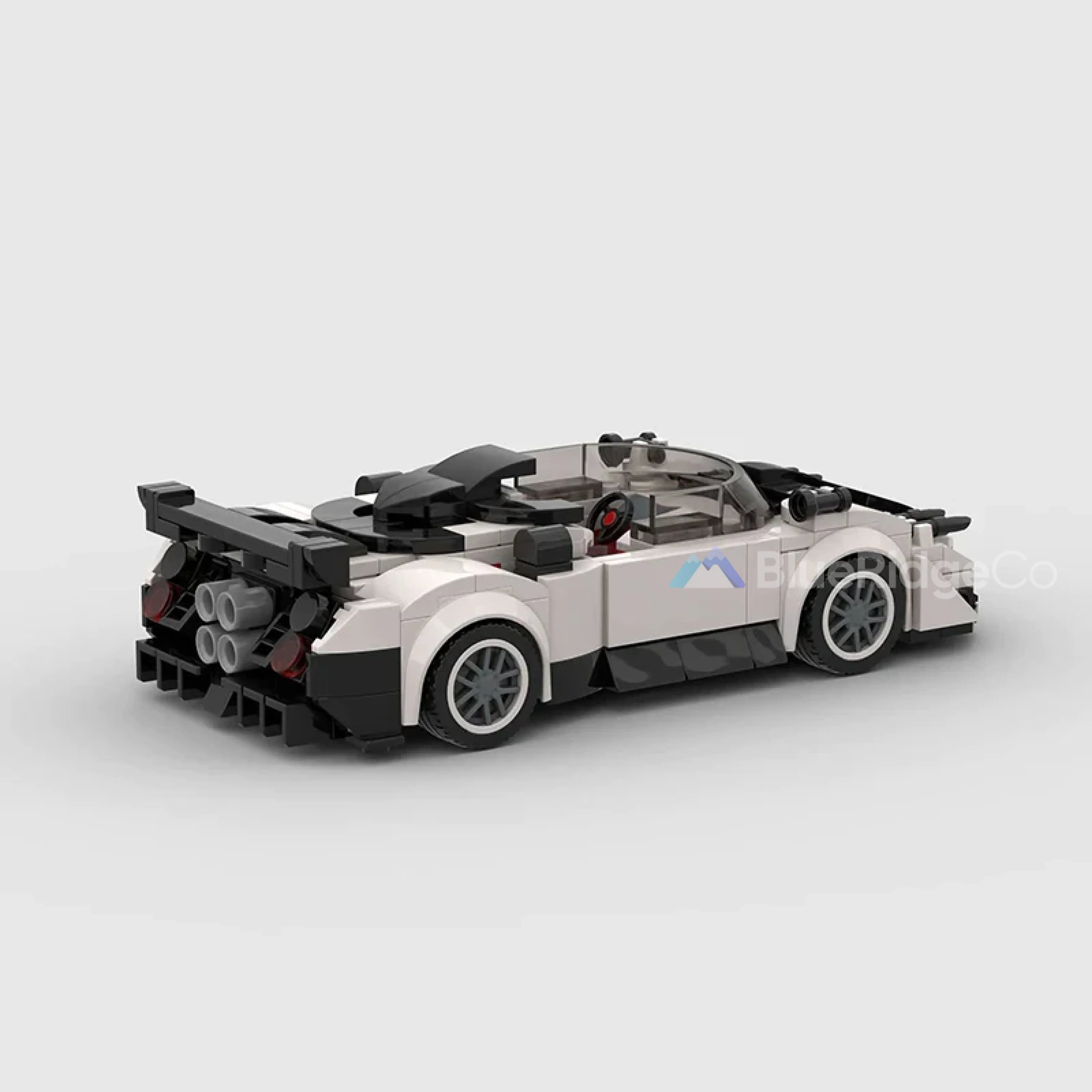 Pagani Zonda Roadster - LEGO Compatible Building Blocks | BlueRidge Co.