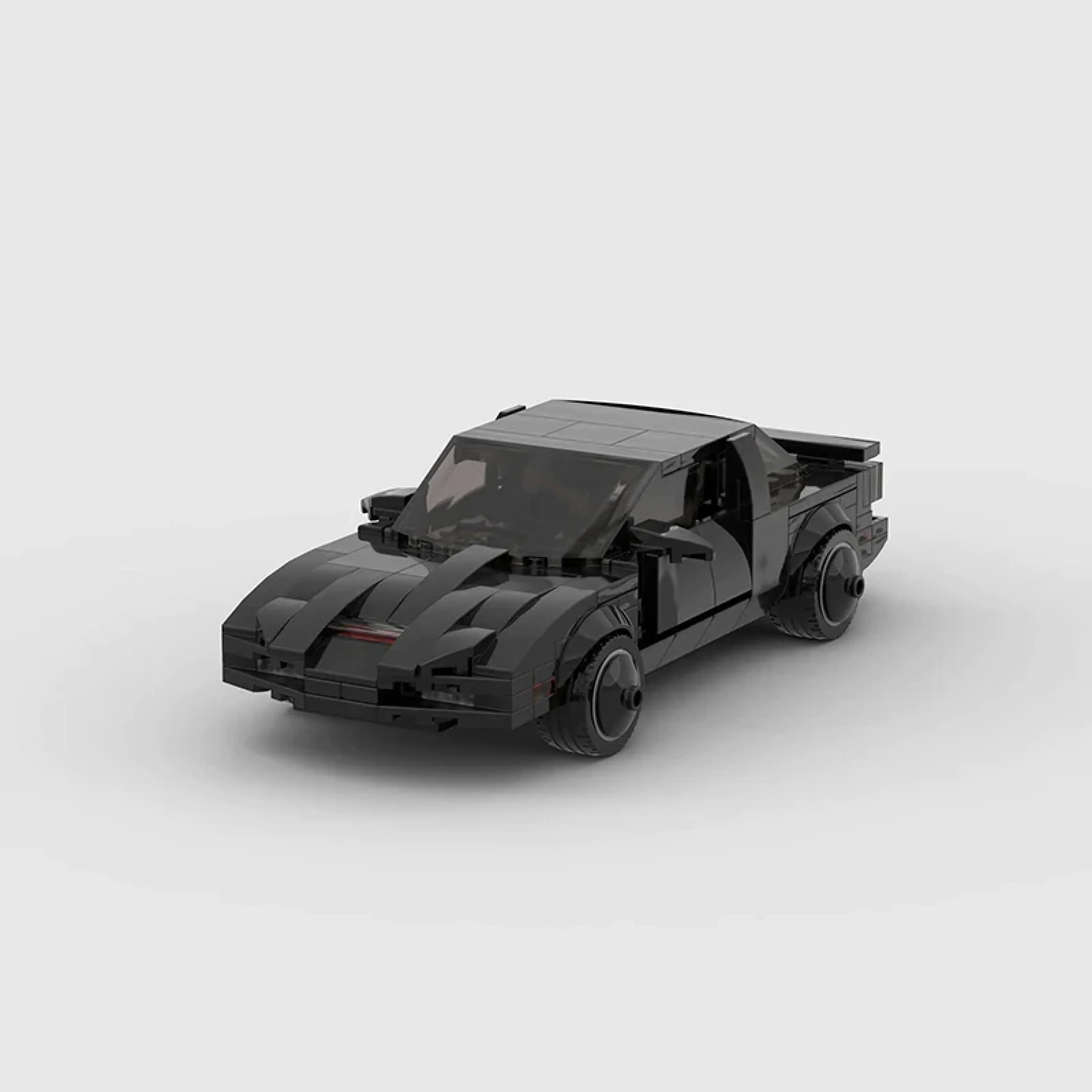 Pontiac Firebird Trans Am (Knight Rider) - LEGO Compatible Building Blocks | BlueRidge Co.