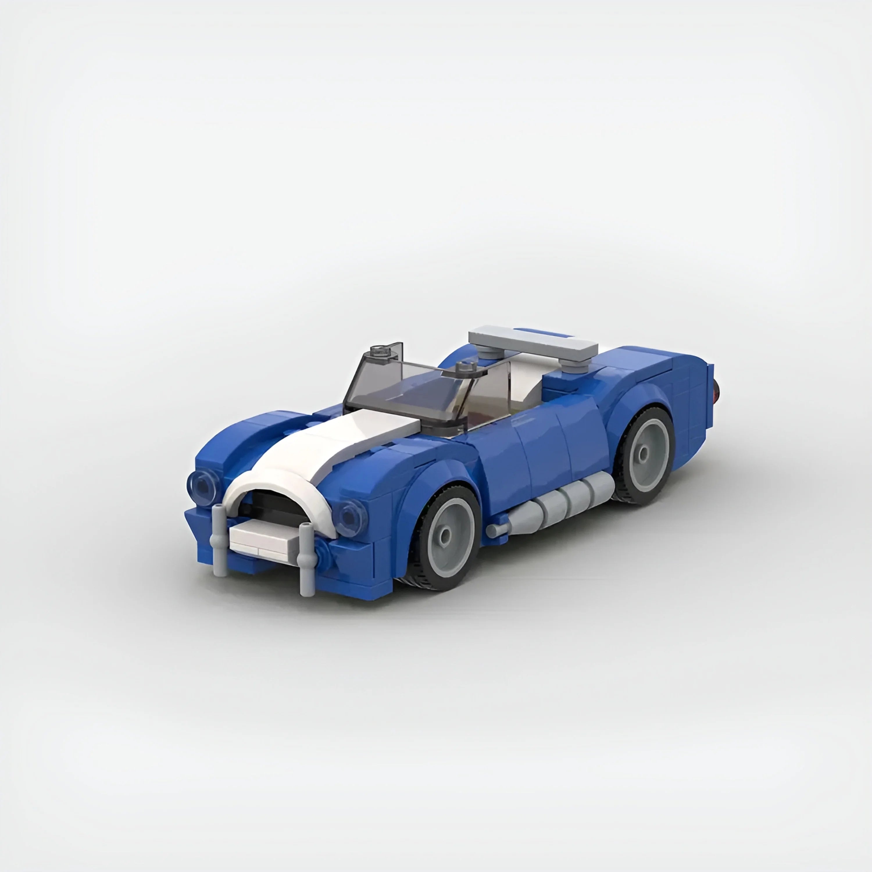 Shelby AC Cobra 427 - LEGO Compatible Building Blocks | BlueRidge Co.