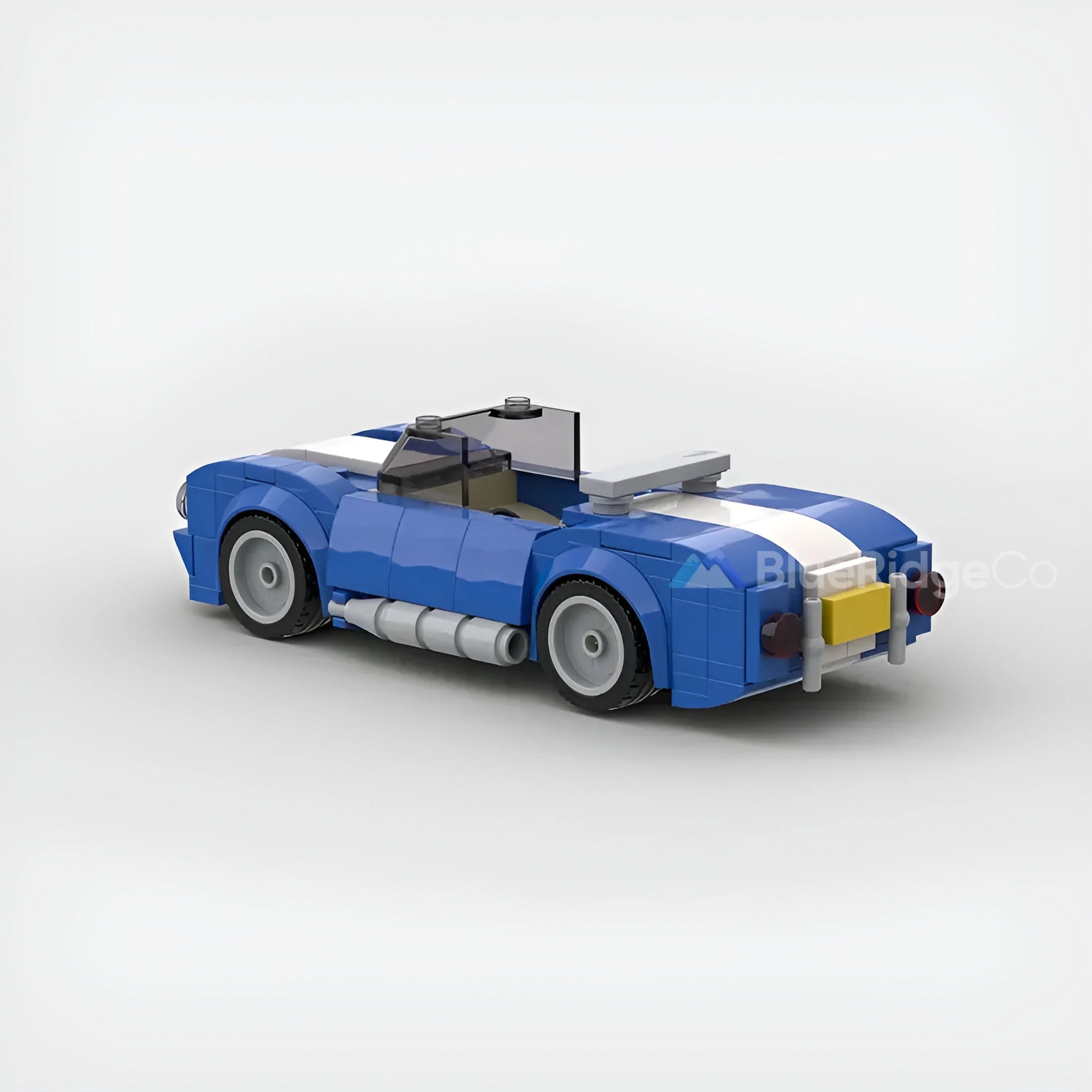 Shelby AC Cobra 427 - LEGO Compatible Building Blocks | BlueRidge Co.