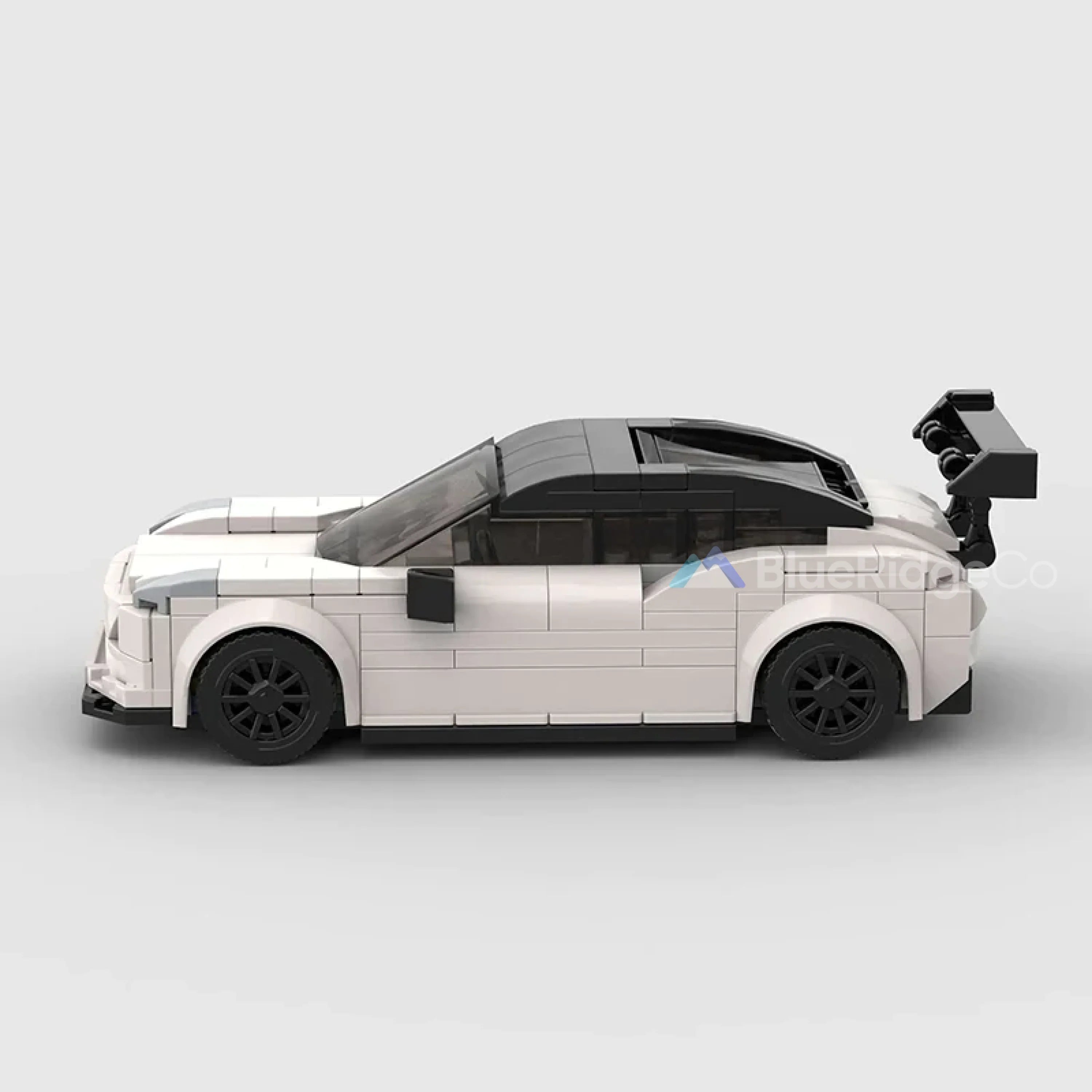 Tesla Model 3 Track Edition - LEGO Compatible Building Blocks | BlueRidge Co.