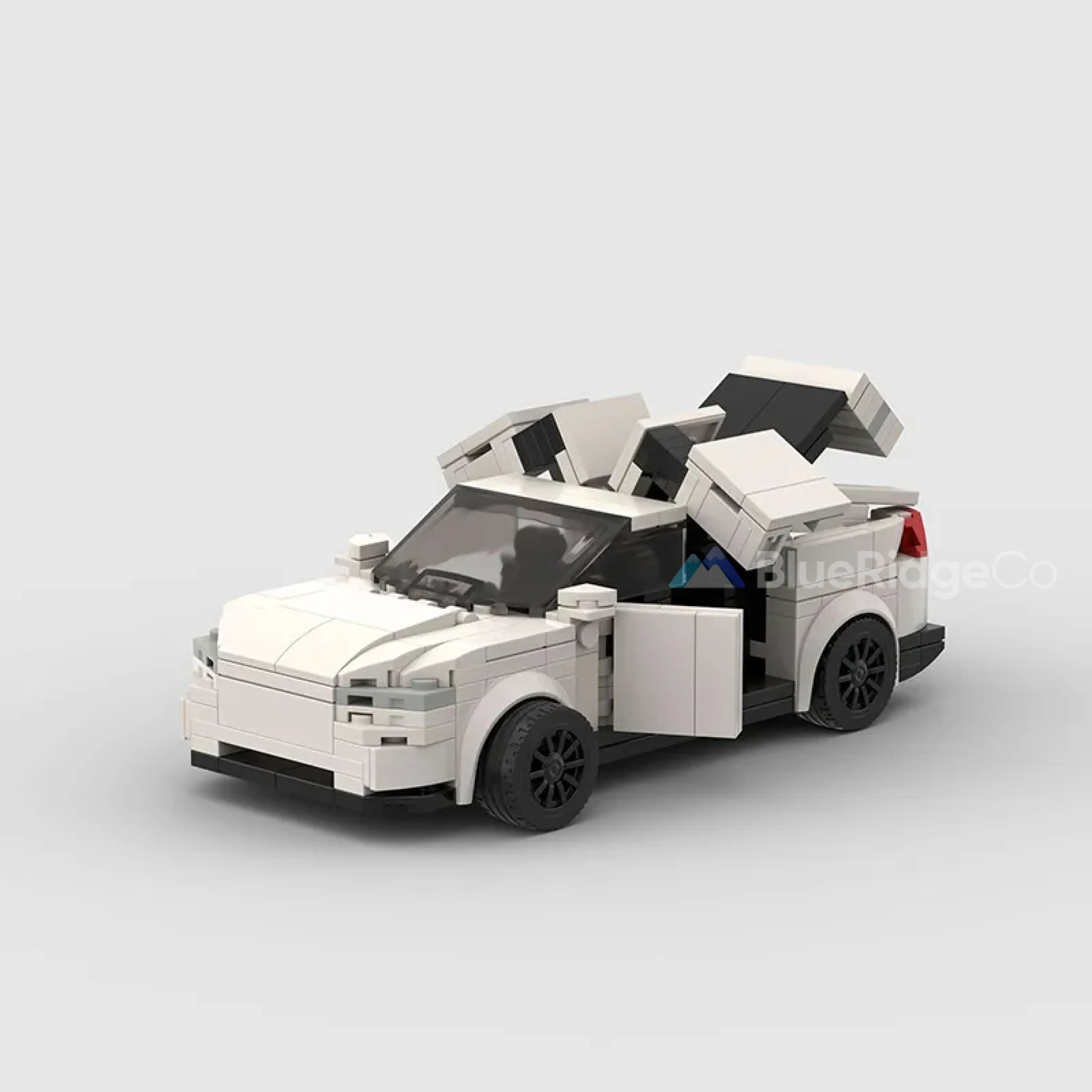 Tesla Model X - LEGO Compatible Building Blocks | BlueRidge Co.